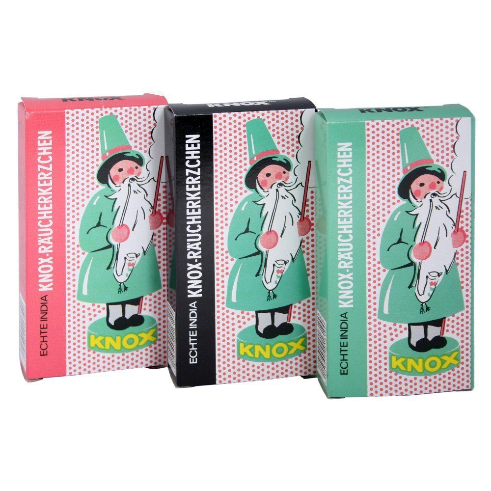 KNOX Duftkerze 3er Set Ostalgie: Tannenduft,