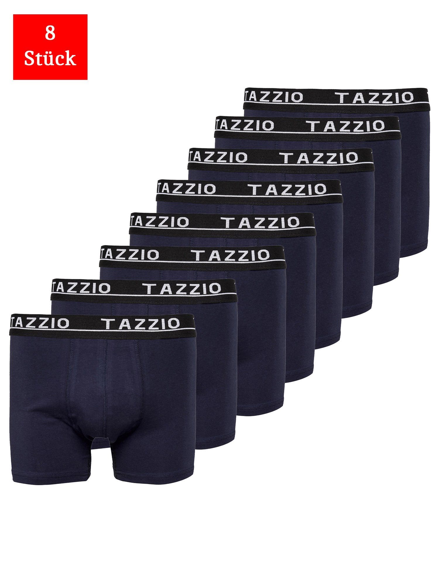 Tazzio Boxershorts 8er SET (Packung, 8-St.,