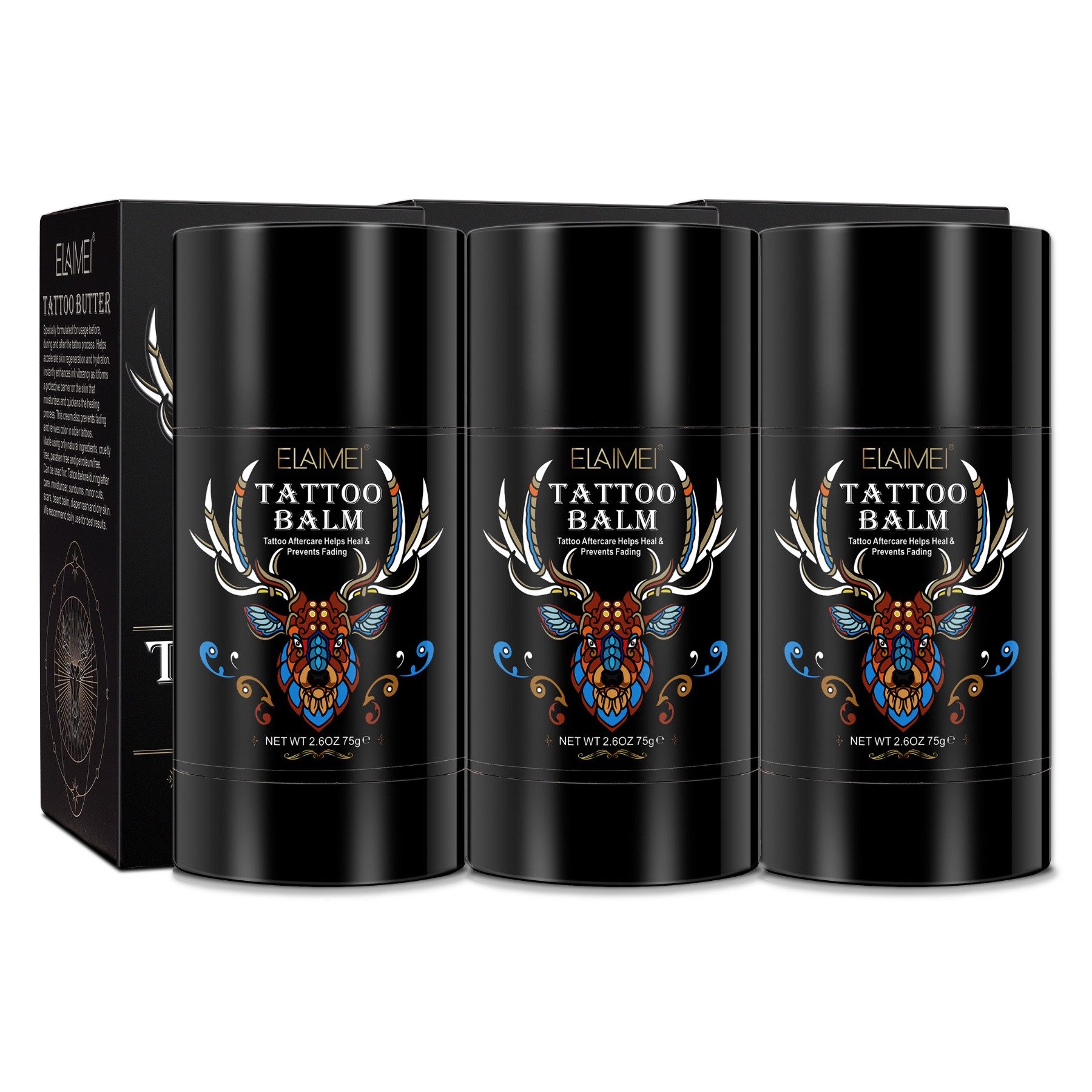 P-Beauty Cosmetic Accessories Körperbalsam Tattoo-Pflege Tattoo