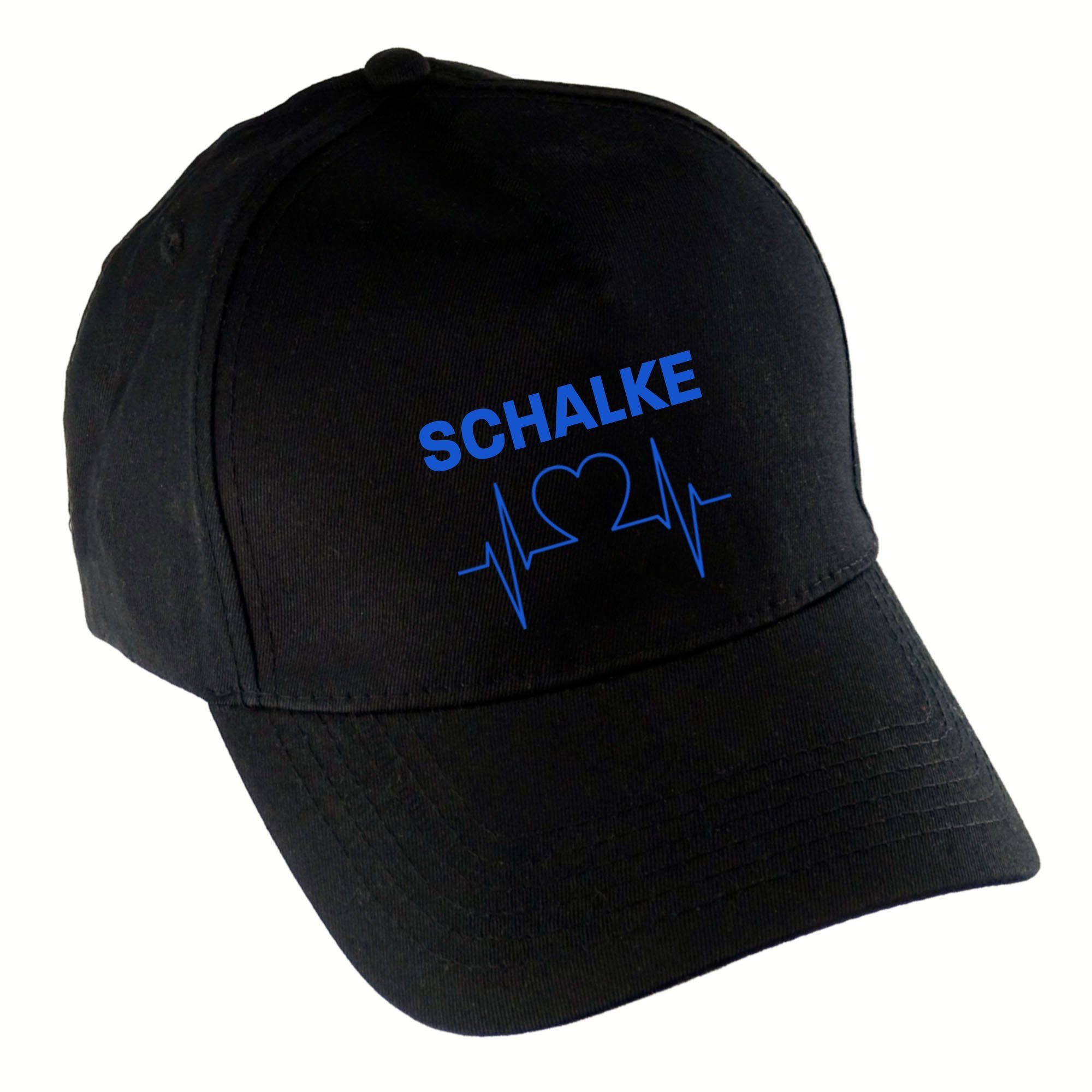 multifanshop Baseball Cap Schalke - Herzschlag