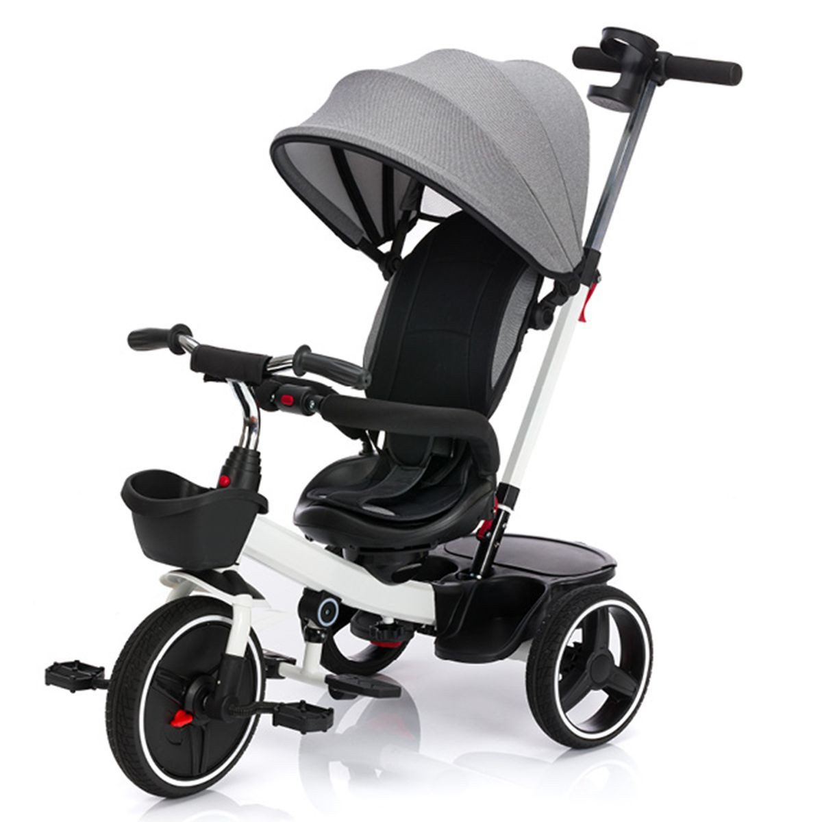 Fillikid Dreirad-Kinderwagen Niki 360 - Weiß