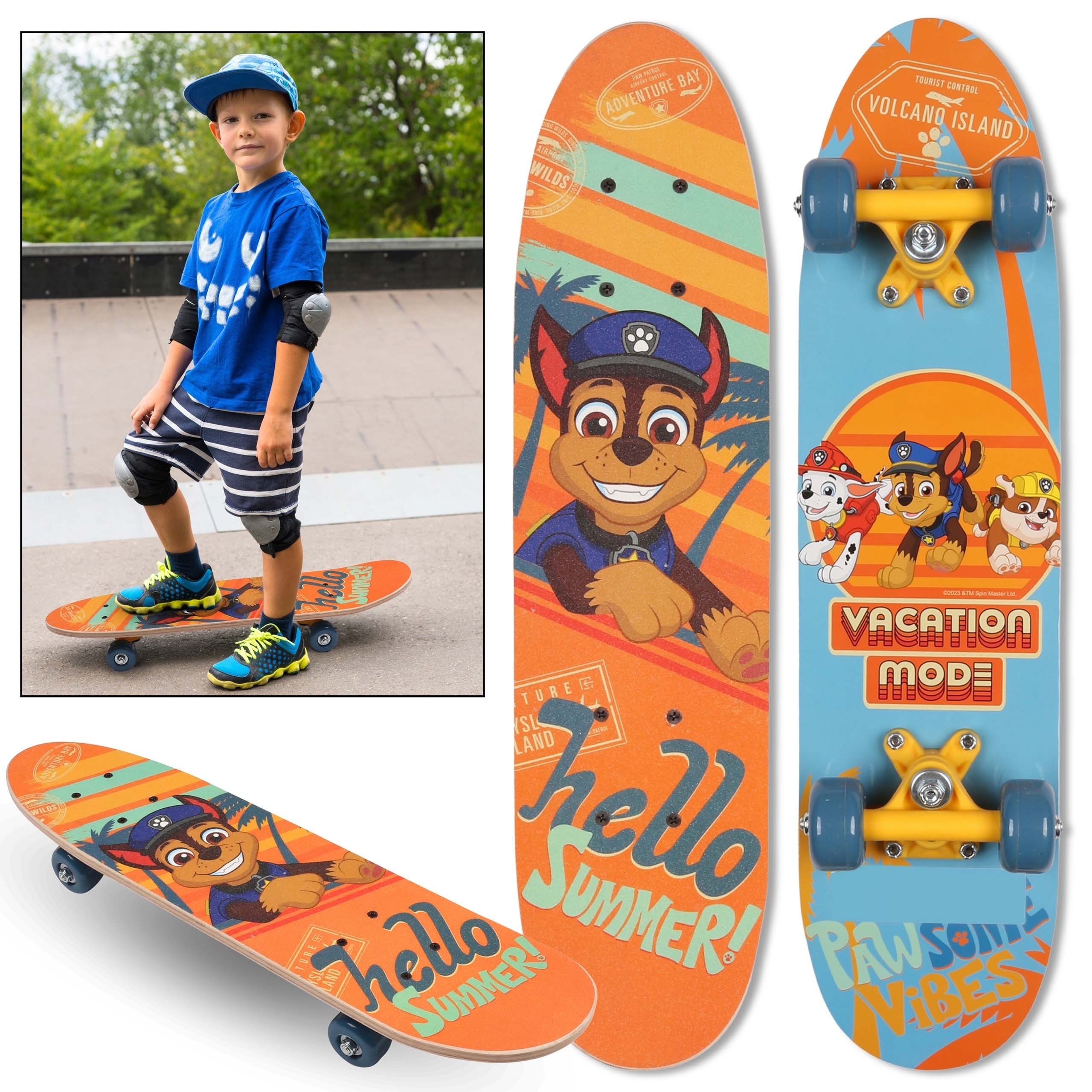 Sarcia.eu Skateboard Paw Patrol Chase Holz
