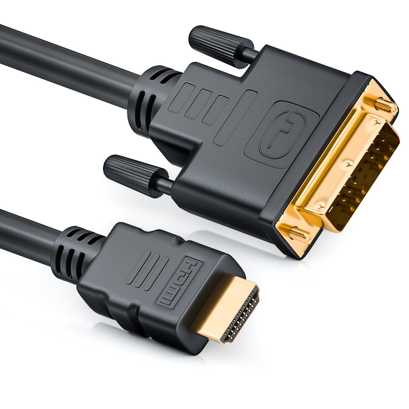 deleyCON deleyCON 1,5m HDMI zu DVI