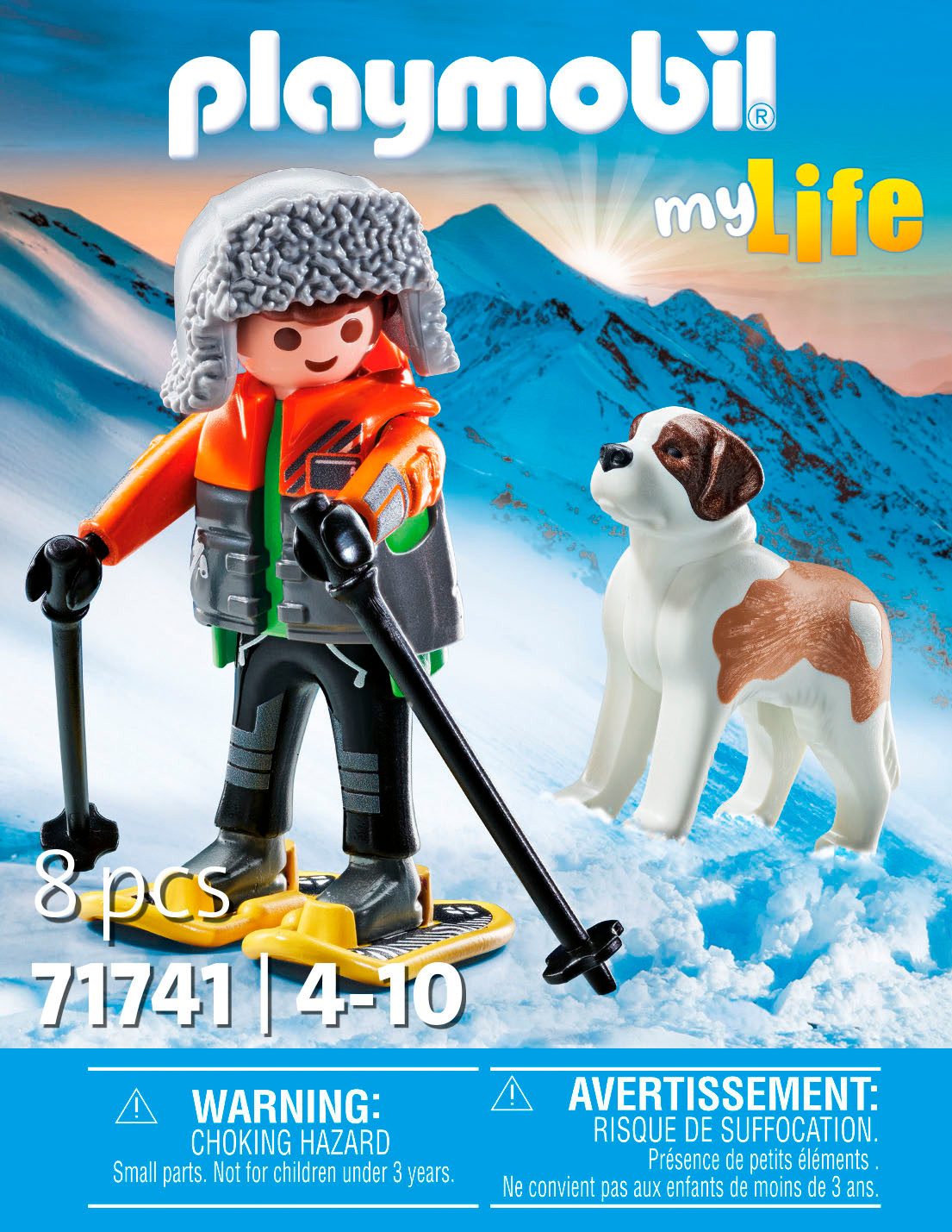 Playmobil® Wanderer mit Bernhardiner (71741), Playmobil
