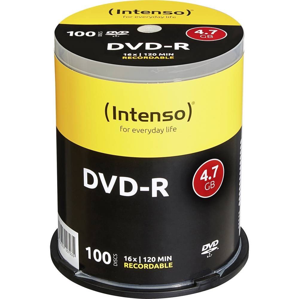 Intenso DVD-Rohling DVD-R 4.7 GB 16x
