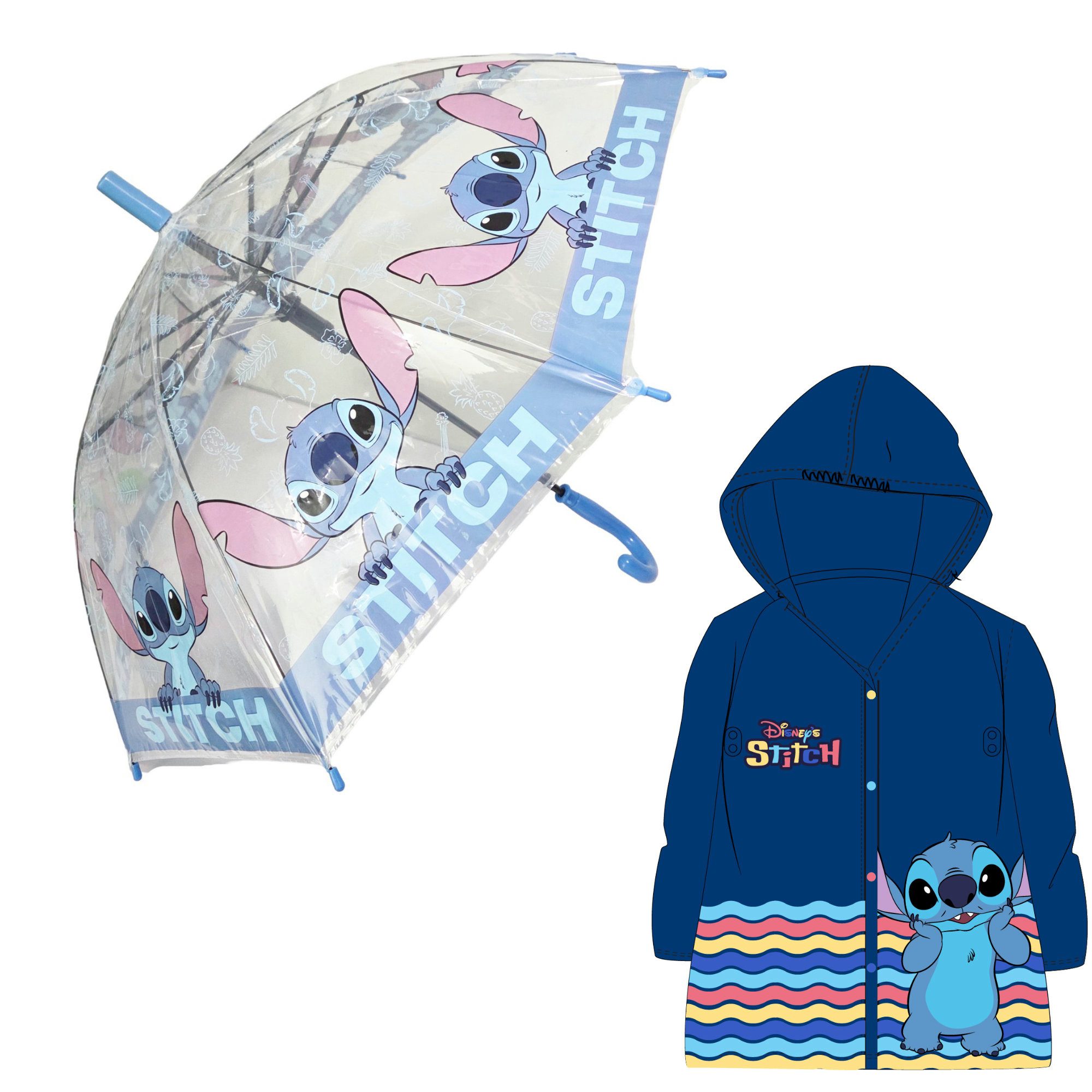 Disney Regenponcho Disney Lilo und Stitch