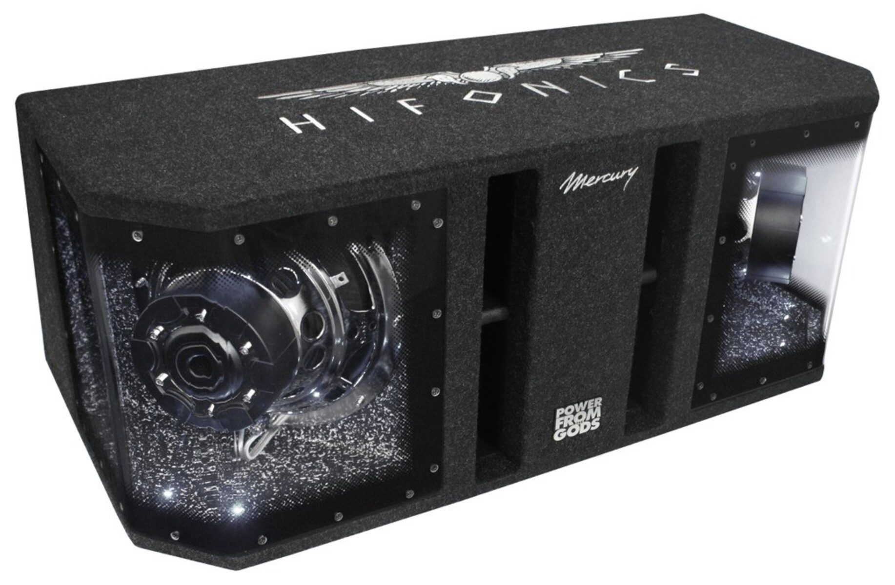 Hifonics MR 10 Dual-Subwoofer Auto-Subwoofer (max.: W