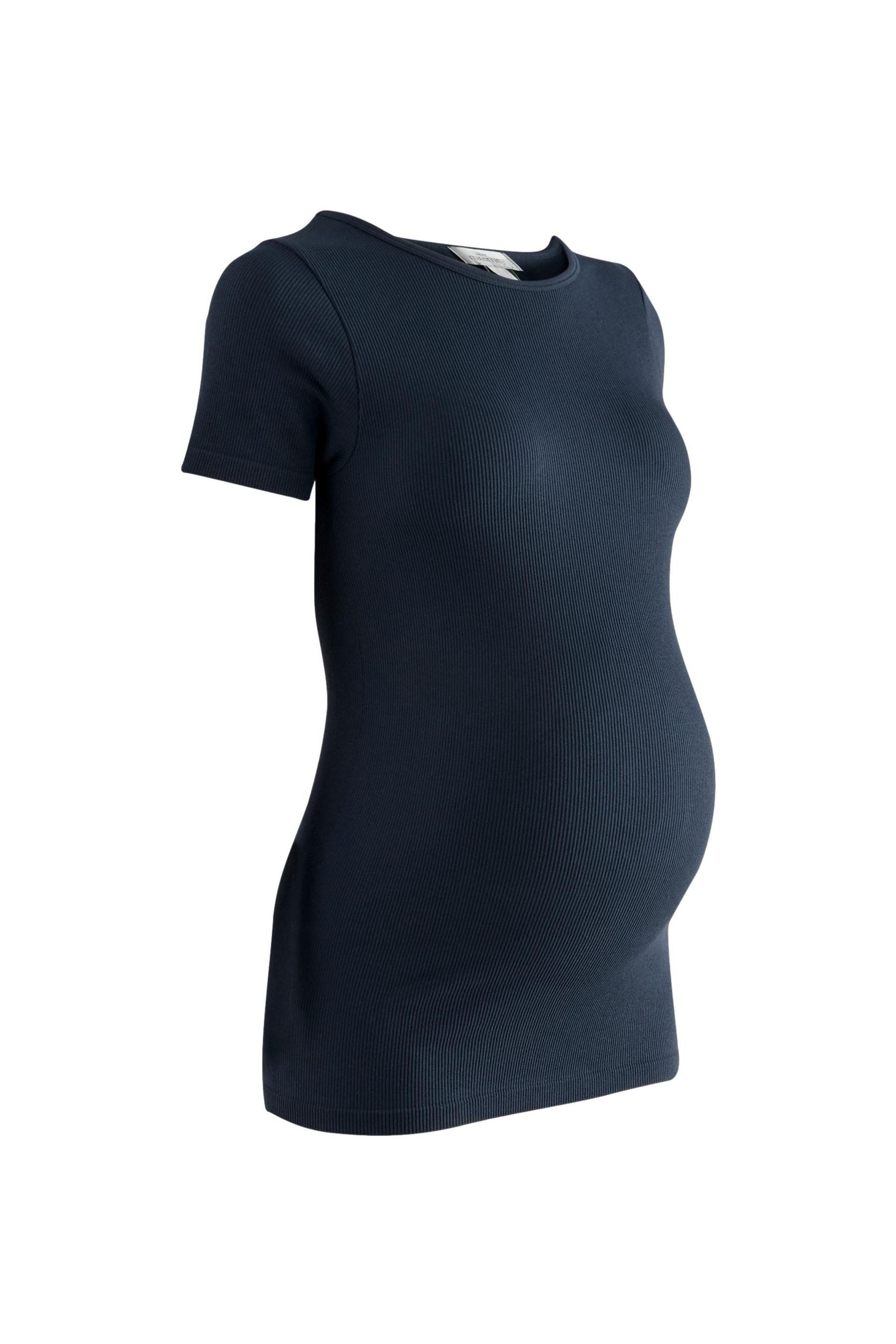 Next Umstandstop Nahtloses, geripptes Oberteil, Umstandsmode