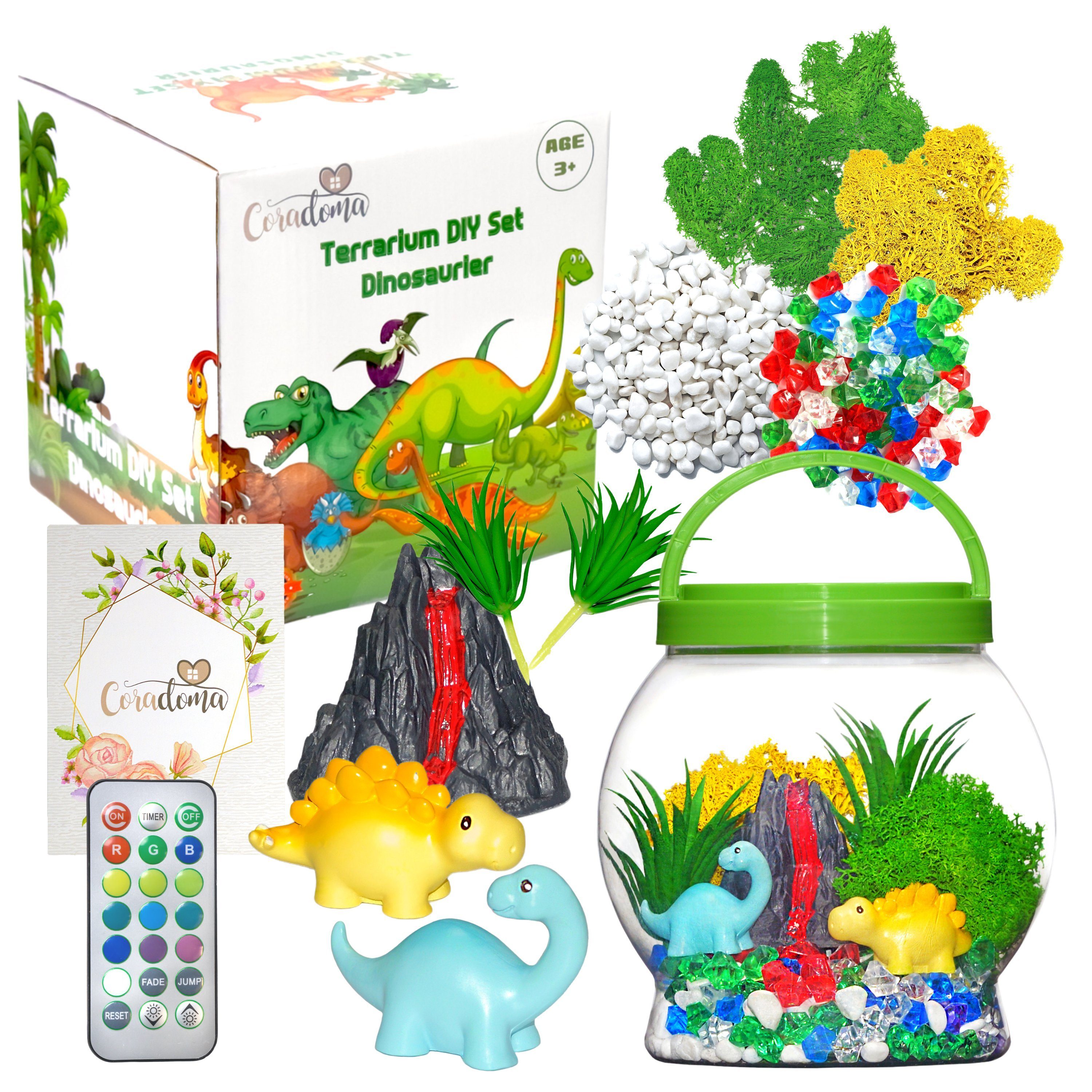 Coradoma Kreativset Terrarium Kit für Kinder