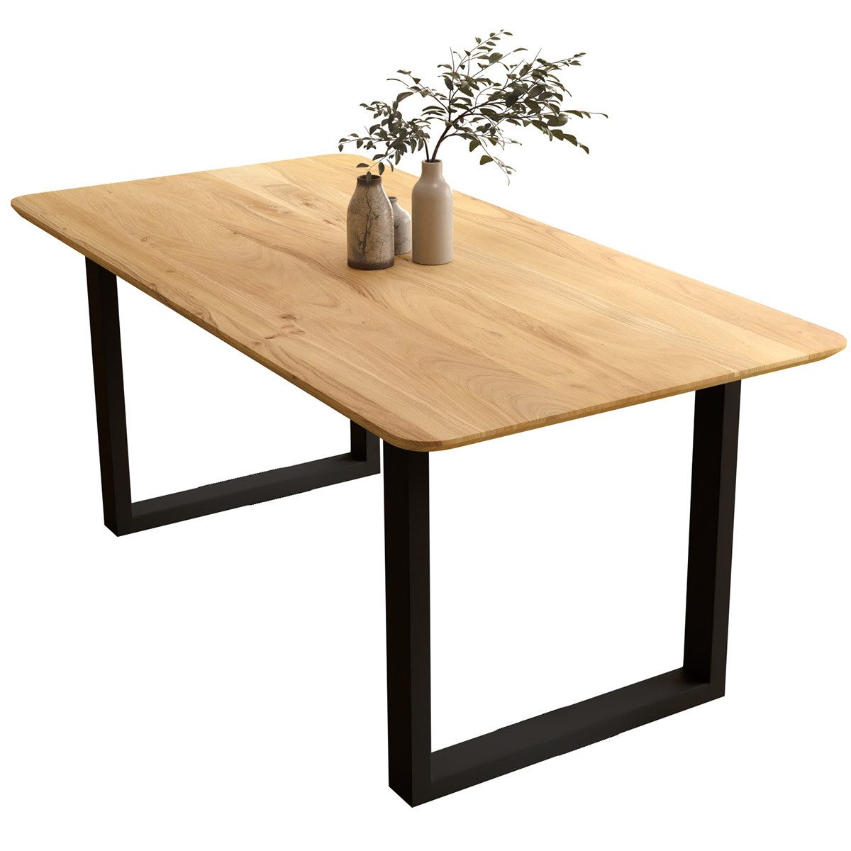 Liadomo Esstisch Gubio, Tischplatte mit Schweizer