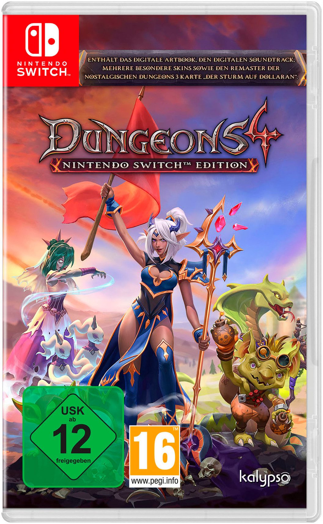 Dungeons 4 - Deluxe Edition Nintendo