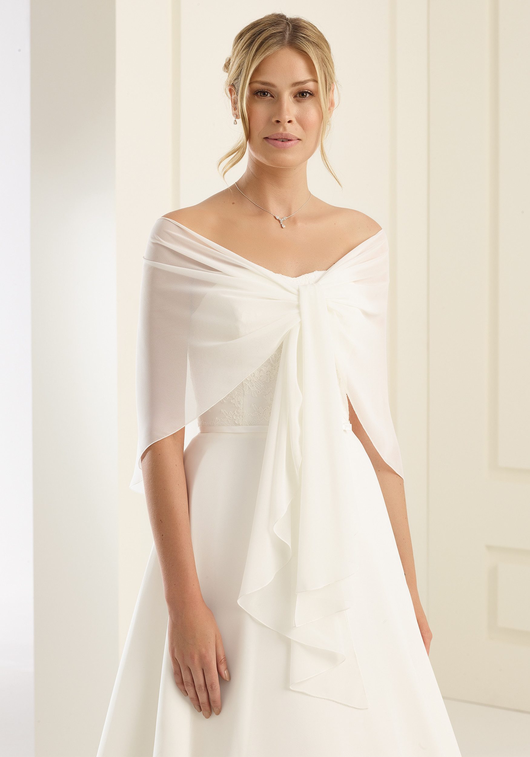 Bride Now! Schal Luxuriöse Brautstola aus