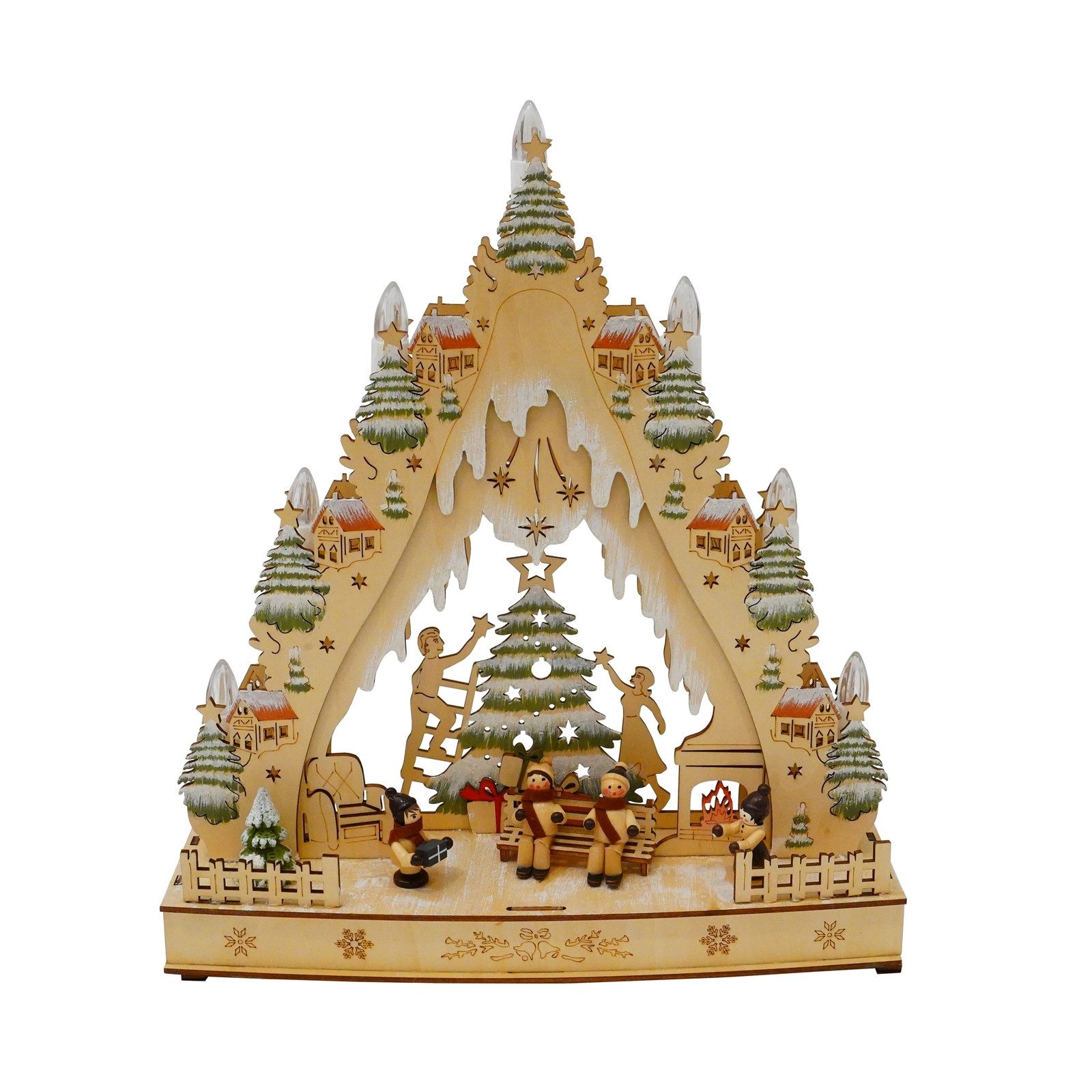 HTI-Living Schwibbogen Lichterbogen LED Weihnachtsbaum (1-tlg),