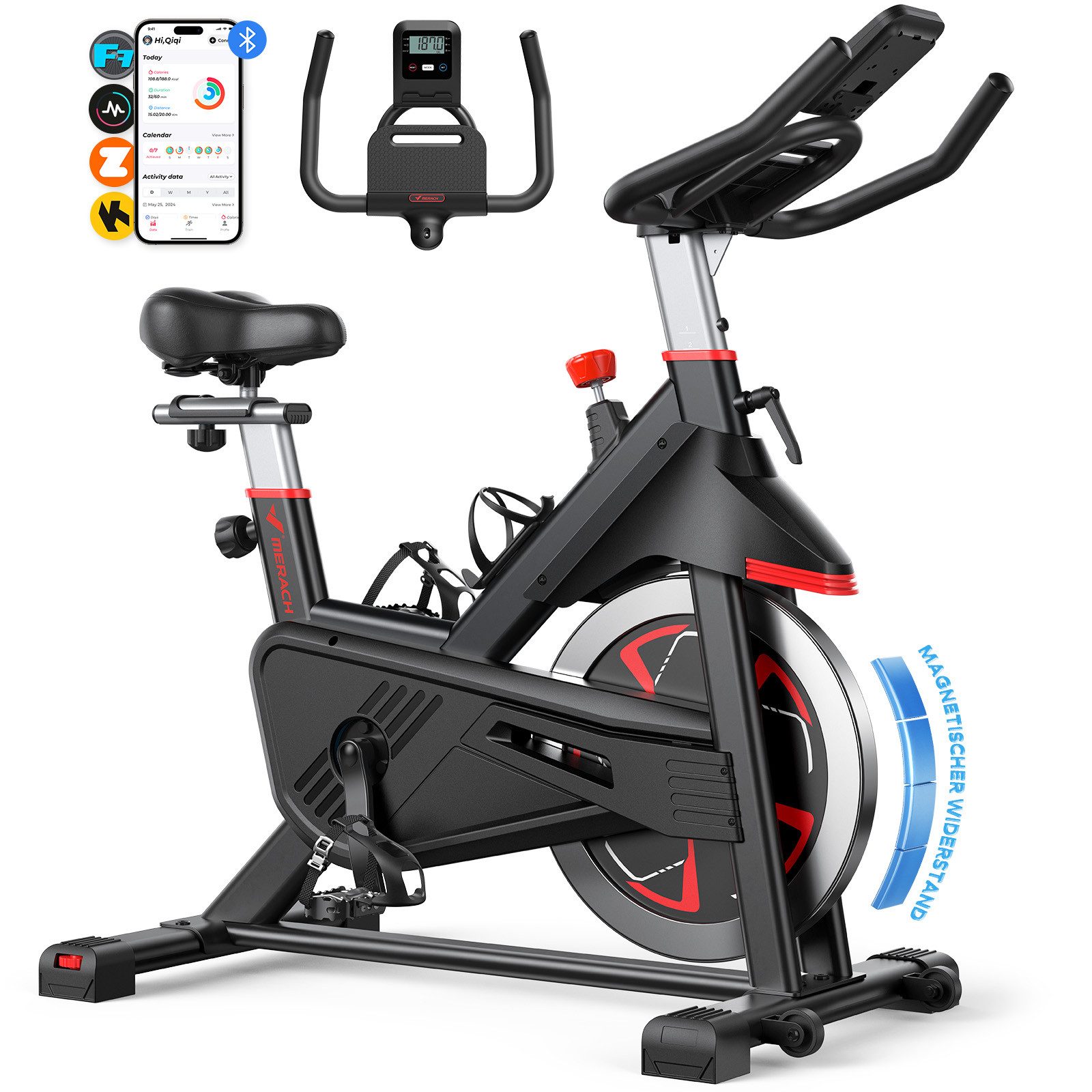 MERACH Heimtrainer 2025 neu Heimtrainer Fahrrad