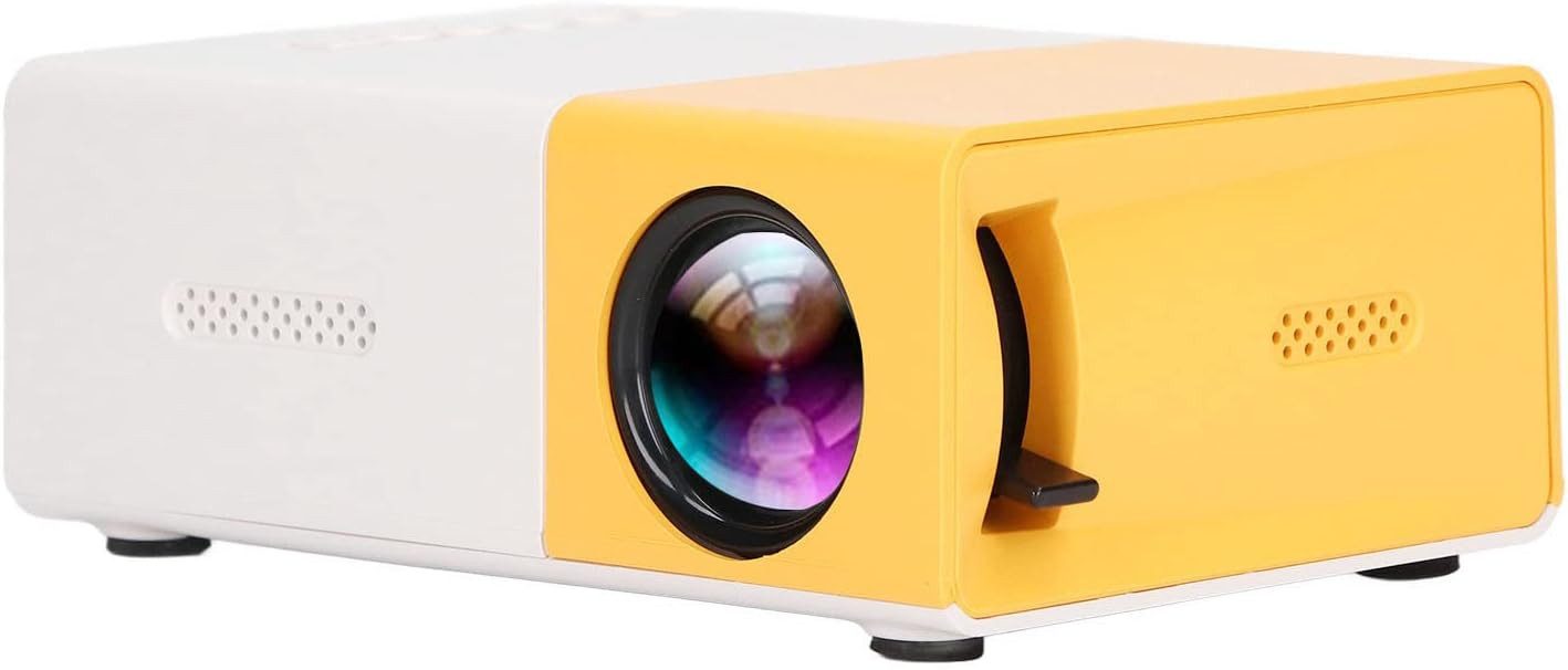 Diyarts Kinder-Beamer Mini-Beamer (HD-Auflösung, Integrierten Lautsprechern