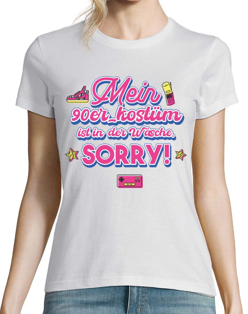 Youth Designz Print-Shirt Mein 90er Kostüm