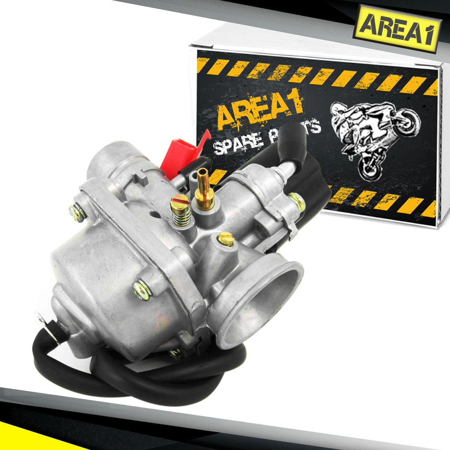 Area1 Motorroller Ersatz Vergaser 12mm 50ccm