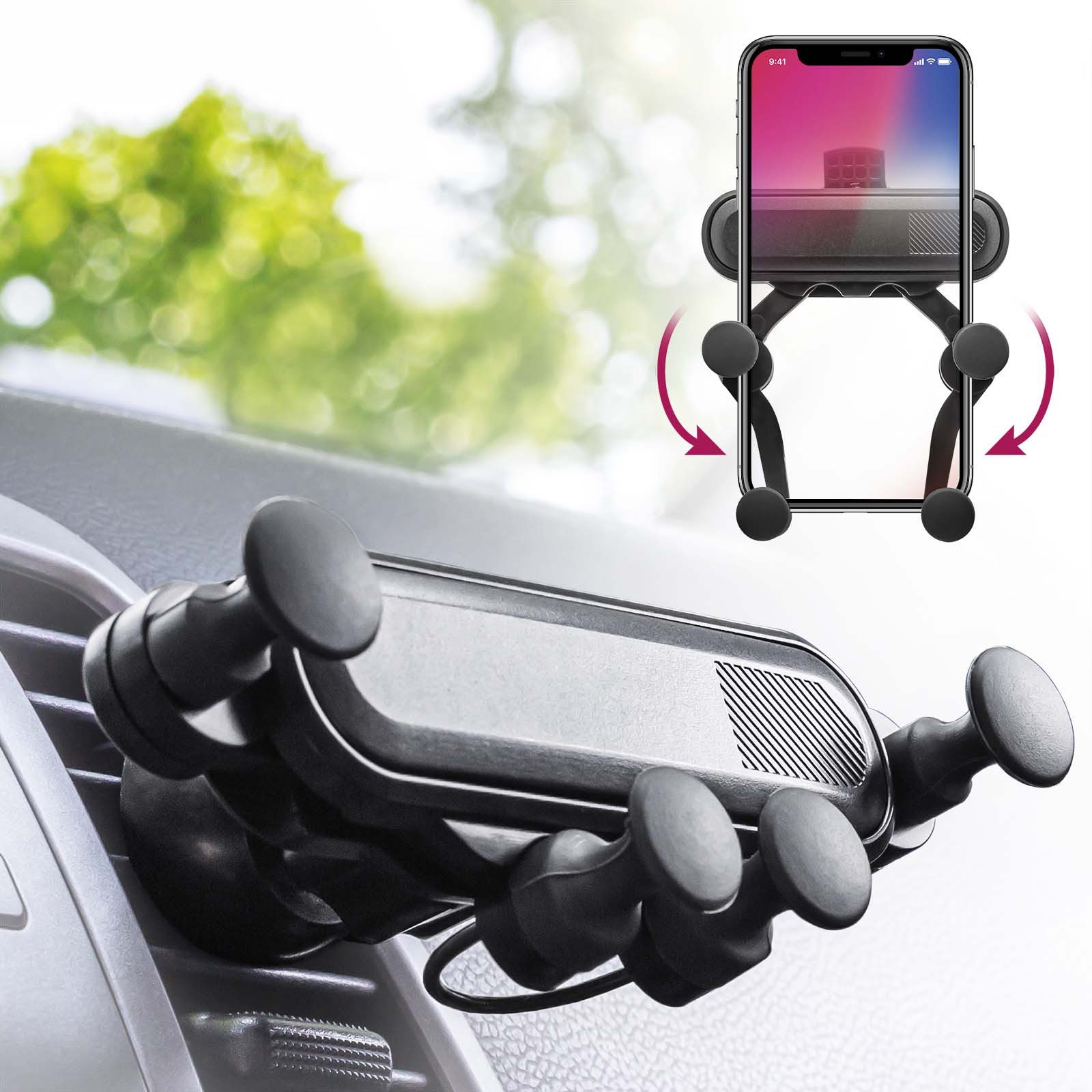 Mobilefox Smartphone-Halterung Handy Halterung Auto Smartphone