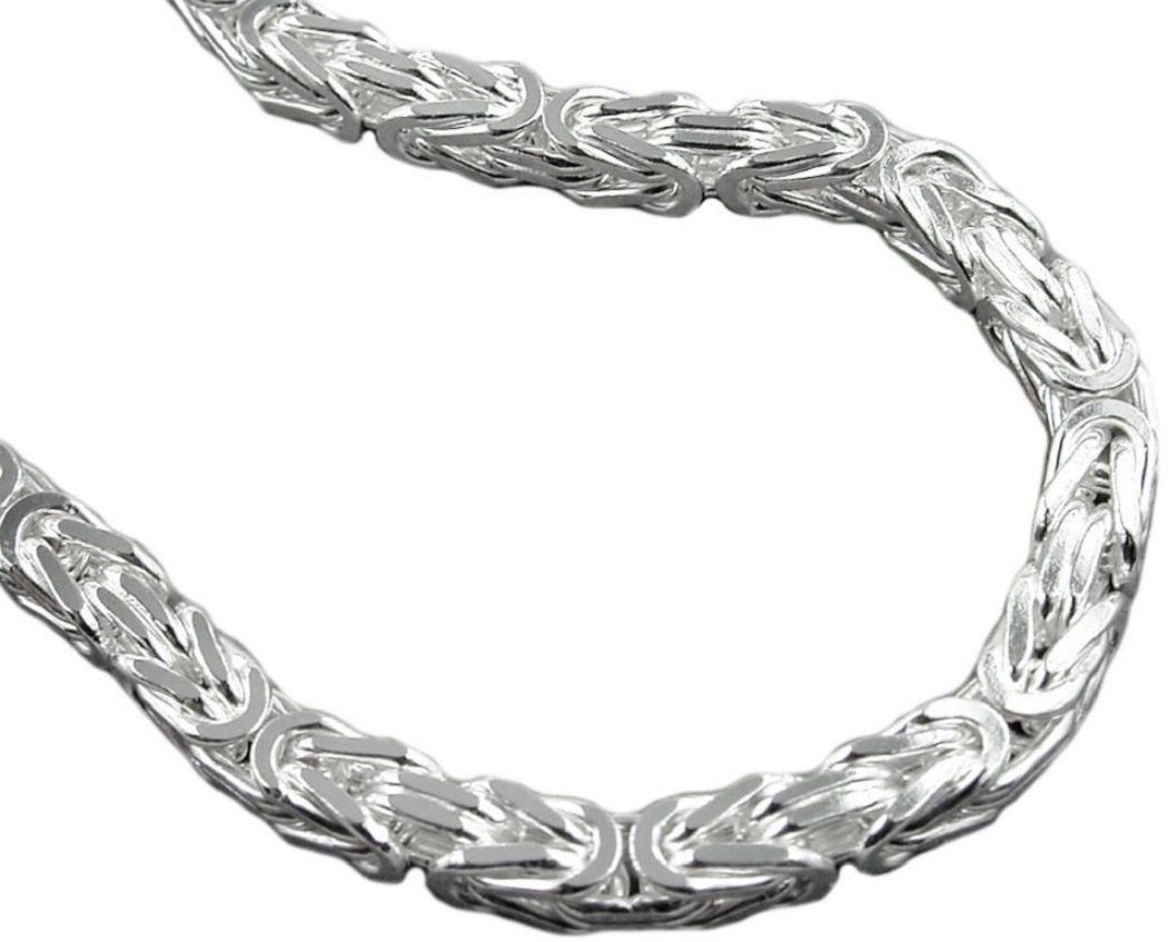unbespielt Gliederarmband Armband 5 mm Königskette