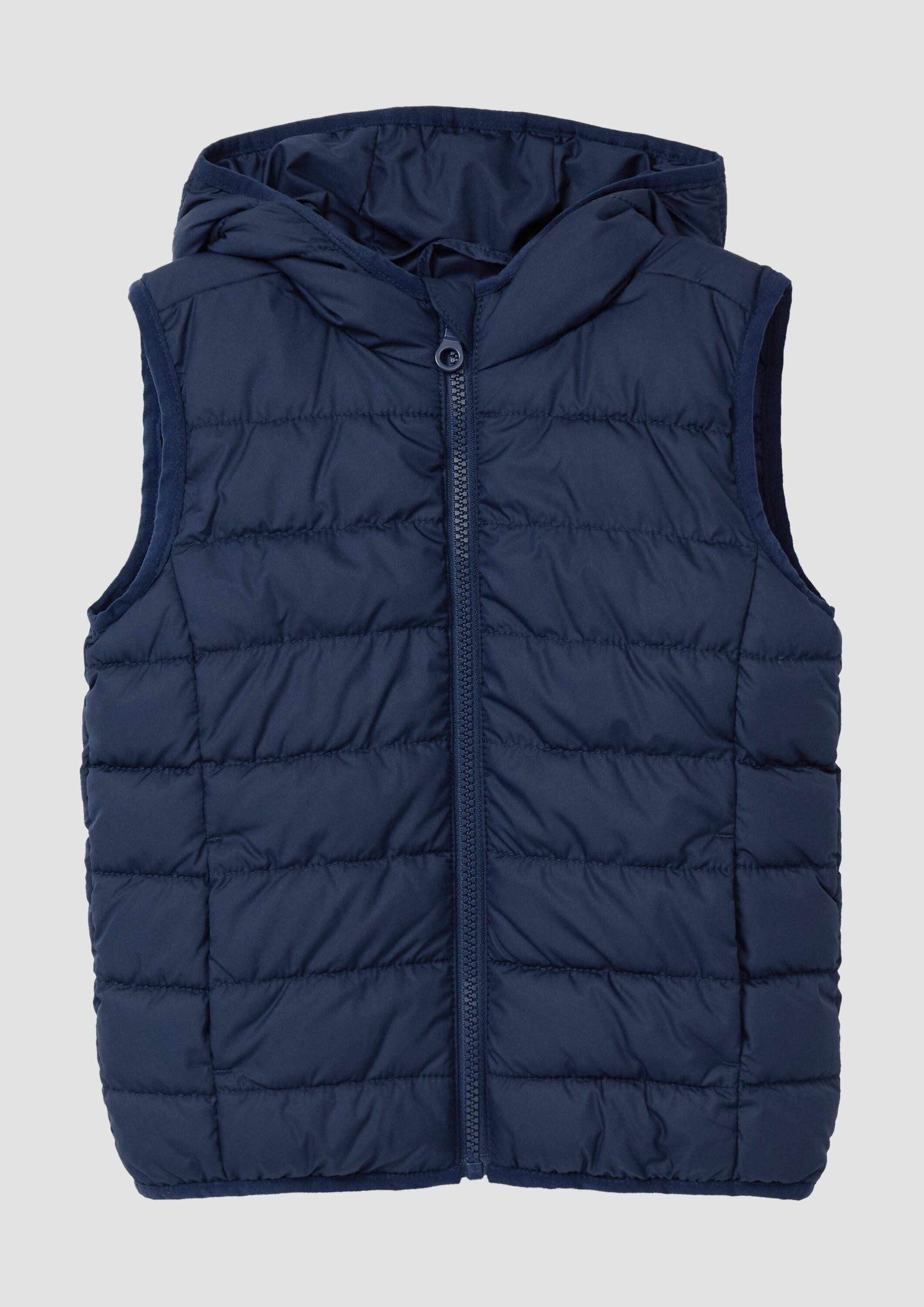 s.Oliver Outdoorjacke Outdoor-Weste Leicht wattierte Unisex-Weste