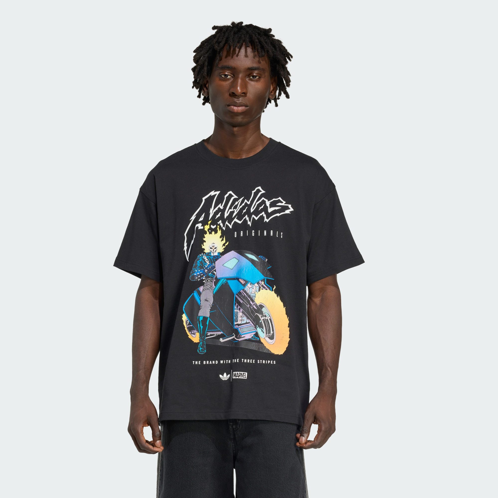 adidas Originals T-Shirt ADIDAS_MARVEL_GHOST RIDER OVERSIZE