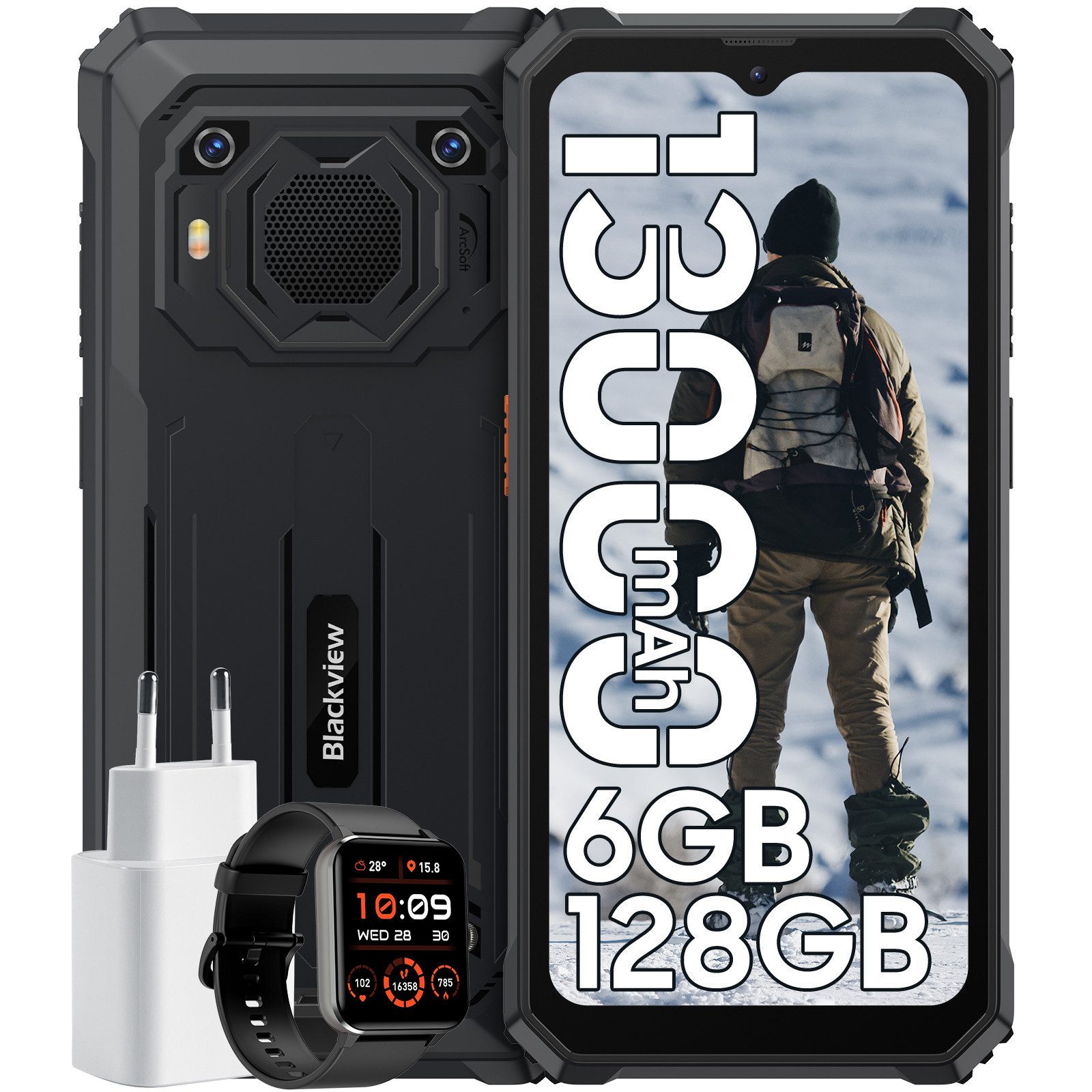 blackview BV6200Pro(6+128) AI Ohne Vertrag incl.