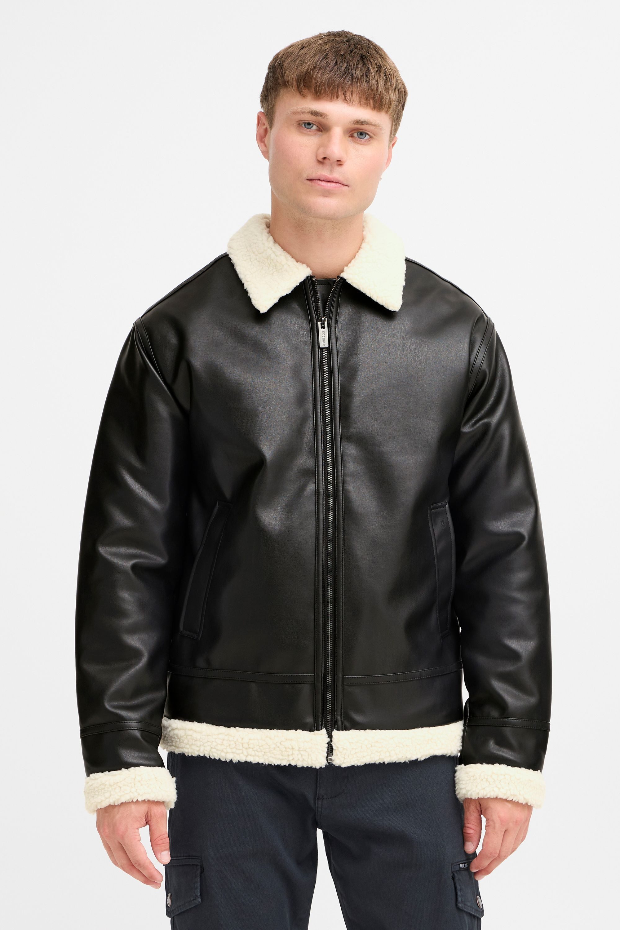 Indicode Lederjacke IDSulto modische Lederjacke