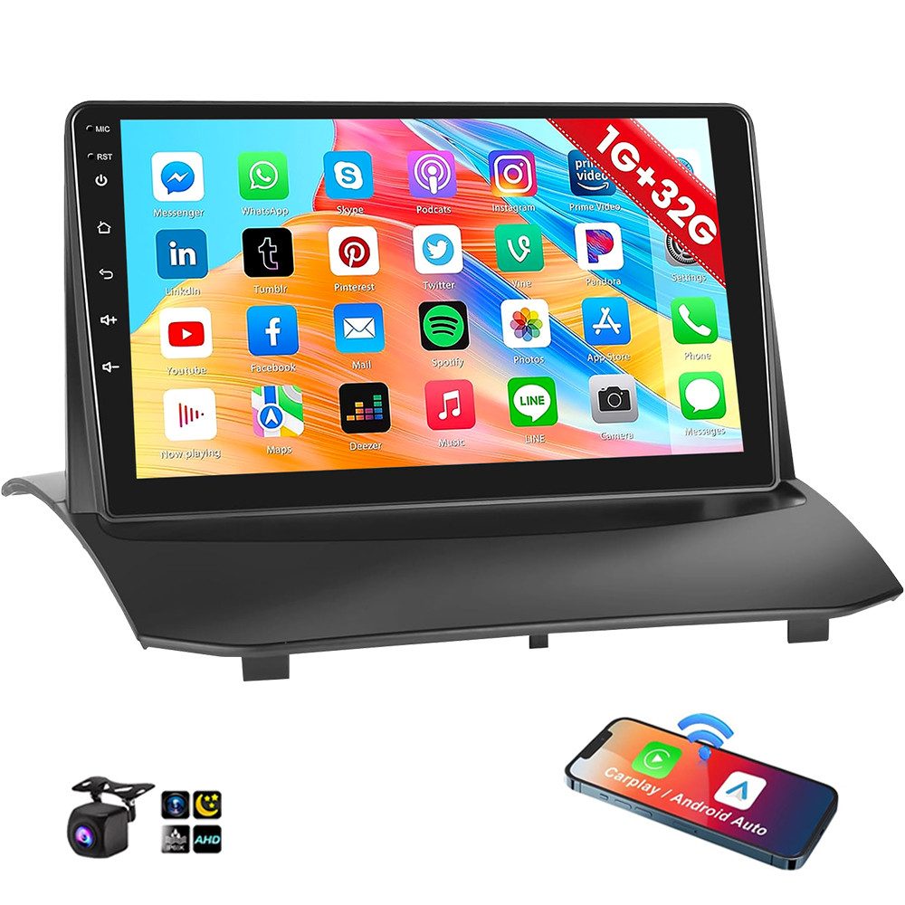 ESSGOO Android 14 Autoradio GPS Navi