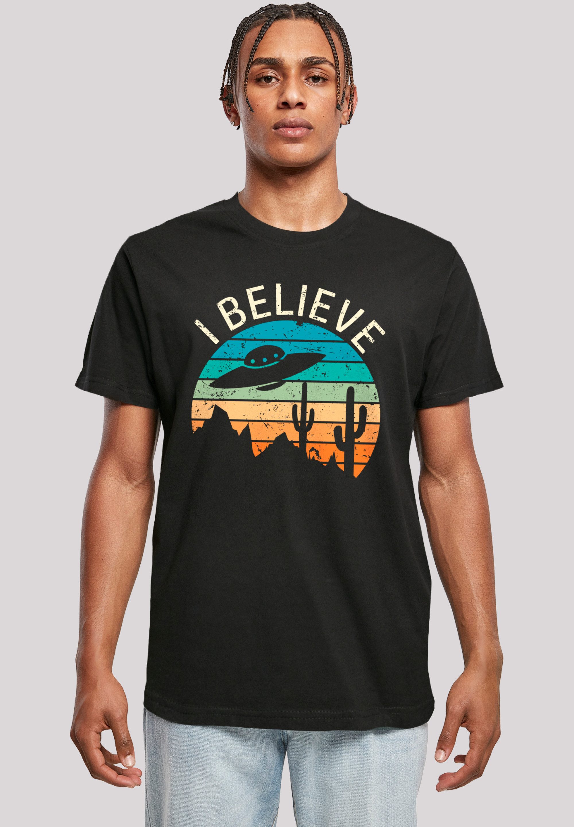 F4NT4STIC T-Shirt I Believe UFO Alien
