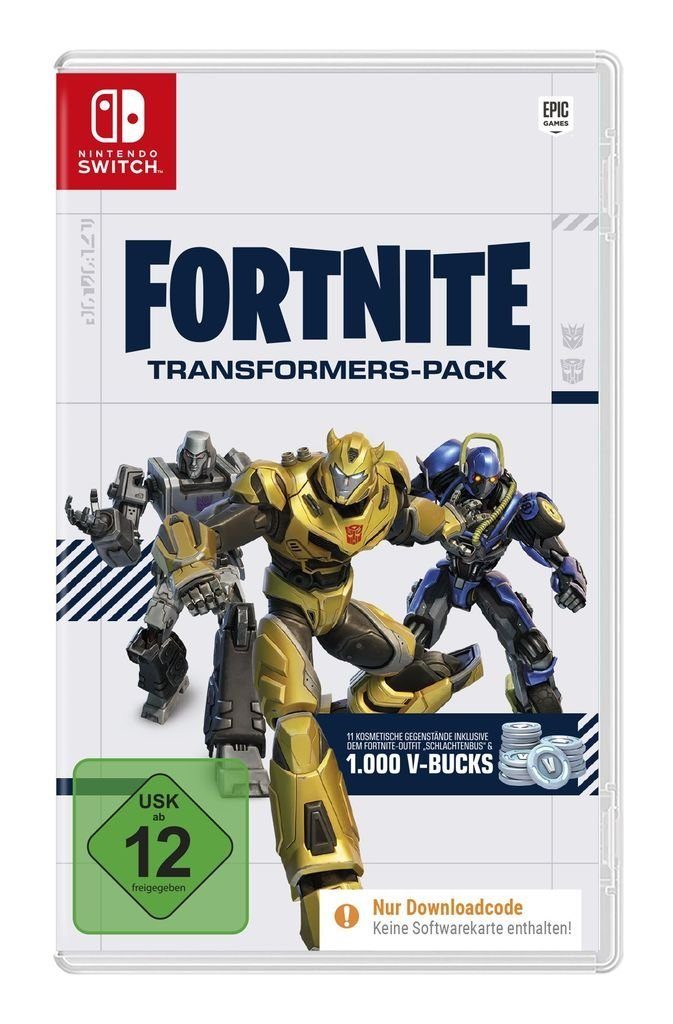 Fortnite Transformers Pack (Code in a