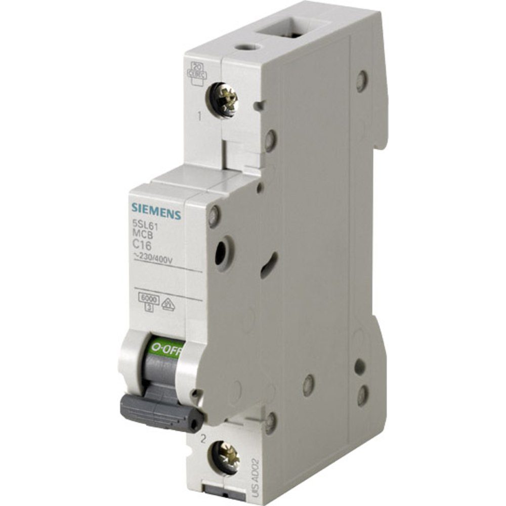 SIEMENS Schalter Siemens 5SL61167 Leitungsschutzschalter 1polig