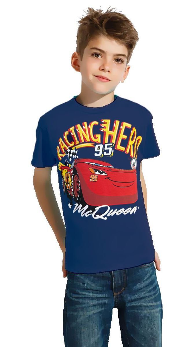 Cars Print-Shirt CARS Jungen T-Shirt McQueen