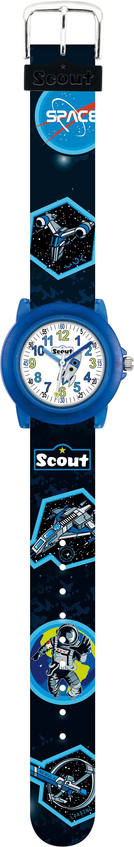 Scout Quarzuhr Crystal, 280305039, Armbanduhr, Kinderuhr,