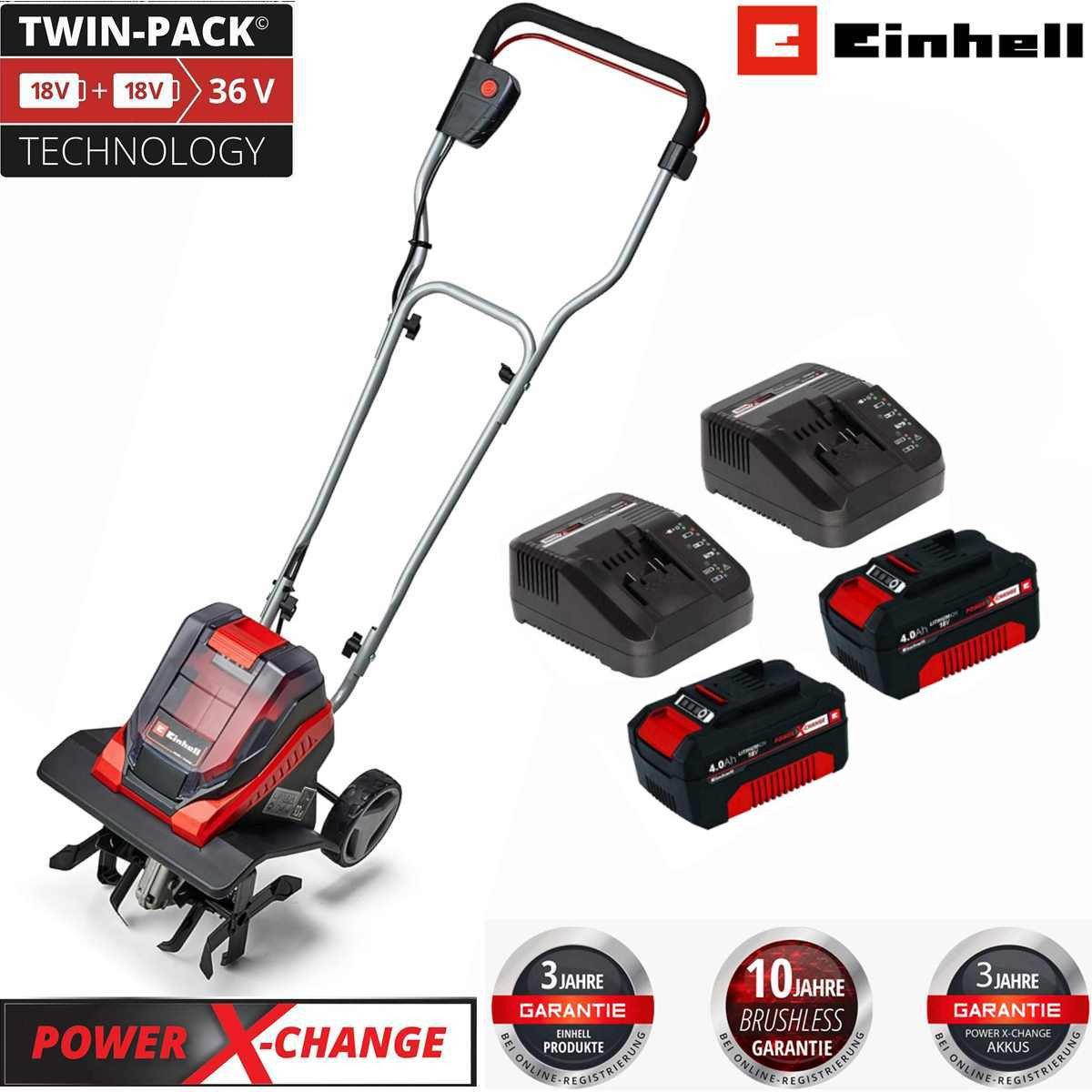 Einhell Akku-Motorhacke Bodenhacke GE-CR 30 Li-Akku