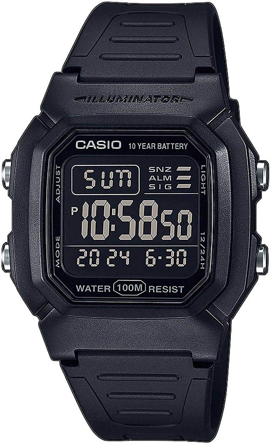 CASIO Digitaluhr Casio W-800H-1BVES