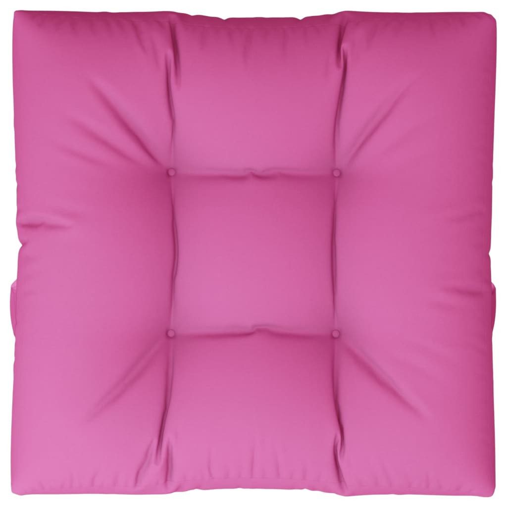 vidaXL Sitzauflage Palettenkissen Rosa 70x70x12 cm