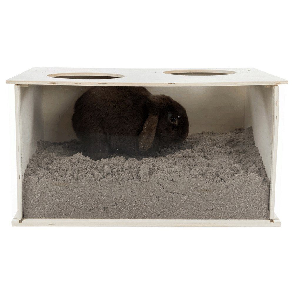 TRIXIE Kleintierkäfig Buddelkiste