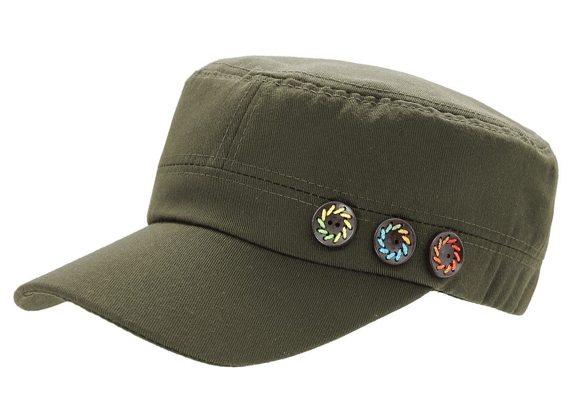 dy_mode Army Cap Army Cap Unifarbe