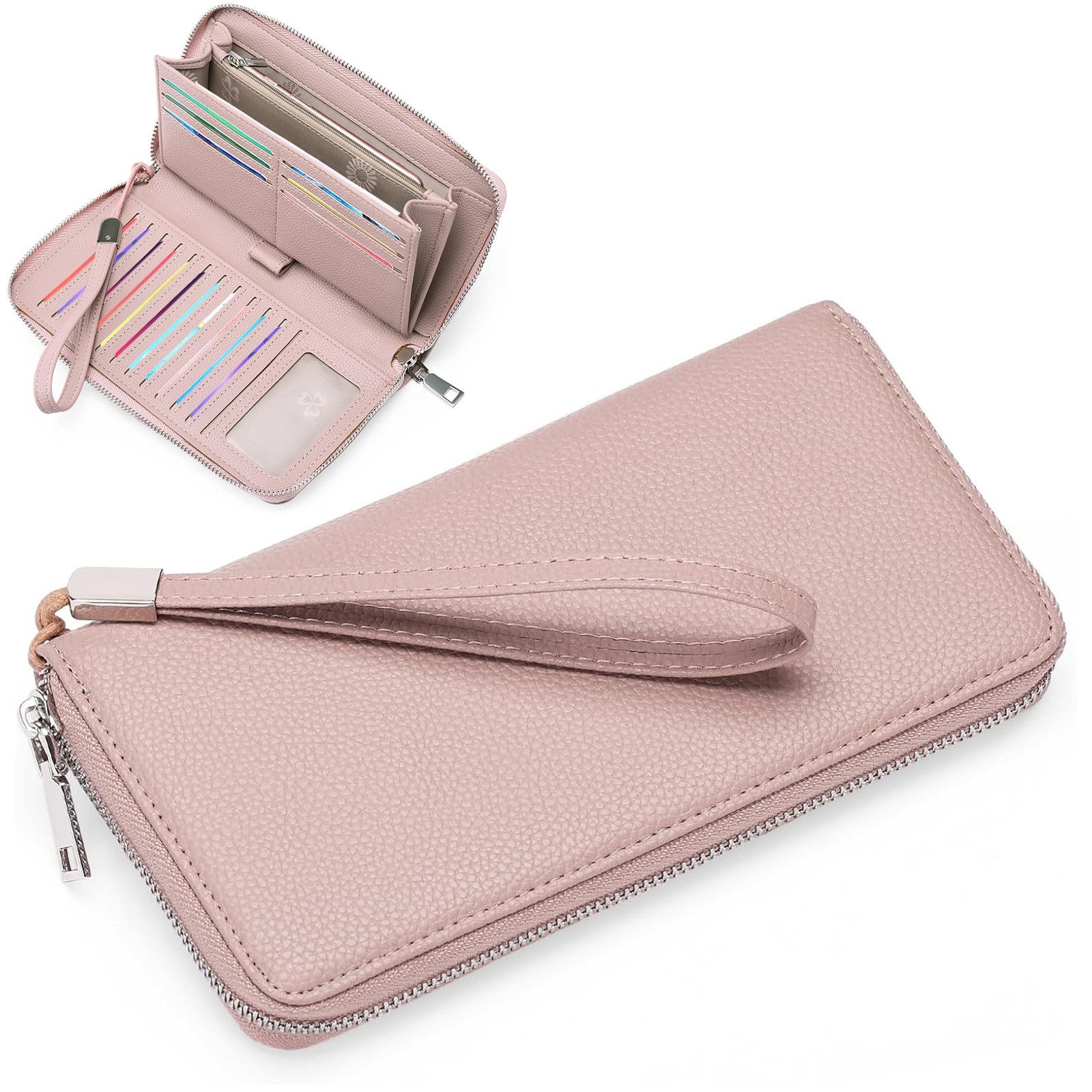 REDOM Geldbörse Damen Portemonnaie Portmonee Geldbeutel