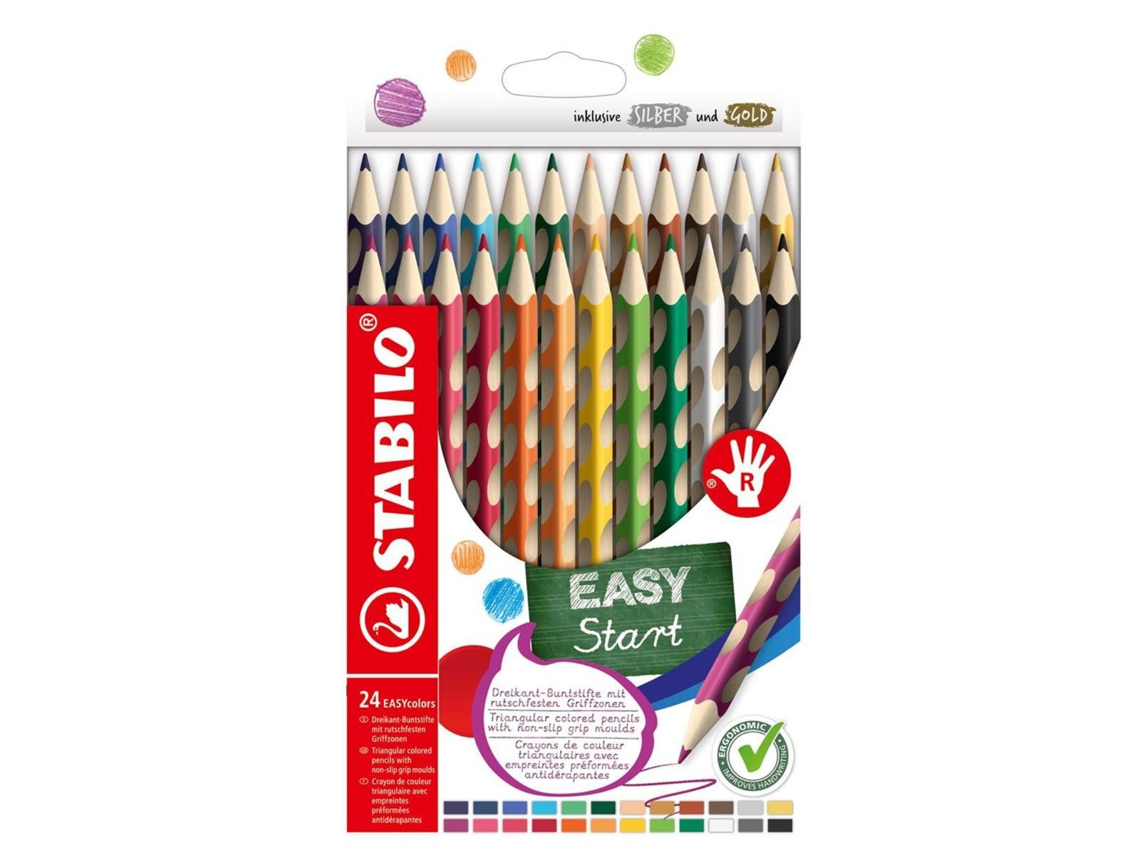 STABILO Filzstift STABILO EASY Colors Dreikant-Buntstift