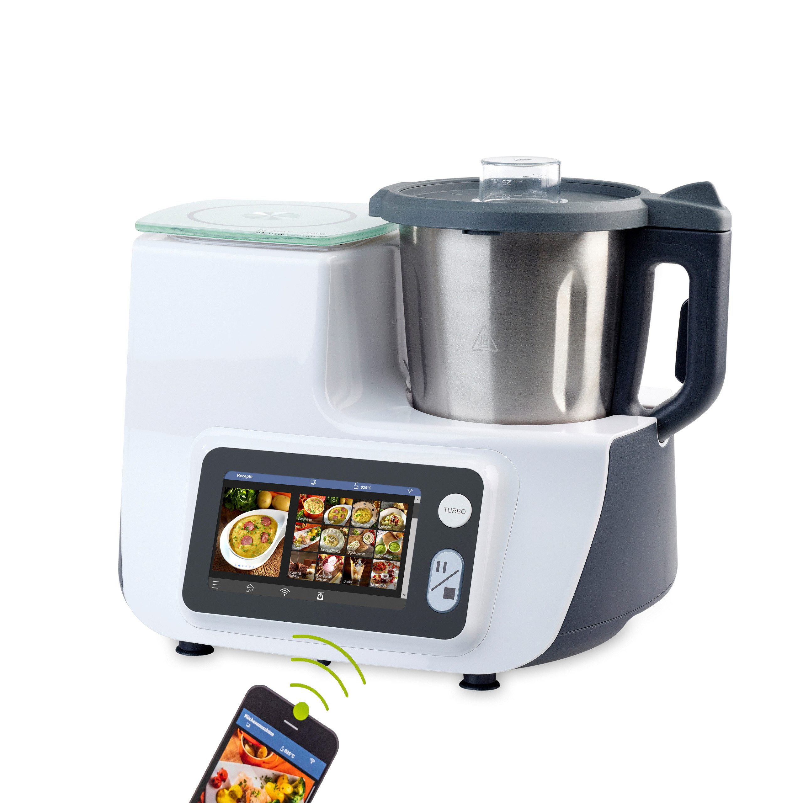 COMV!COOK Küchenmaschine mit Kochfunktion COMV! Küchenmaschine