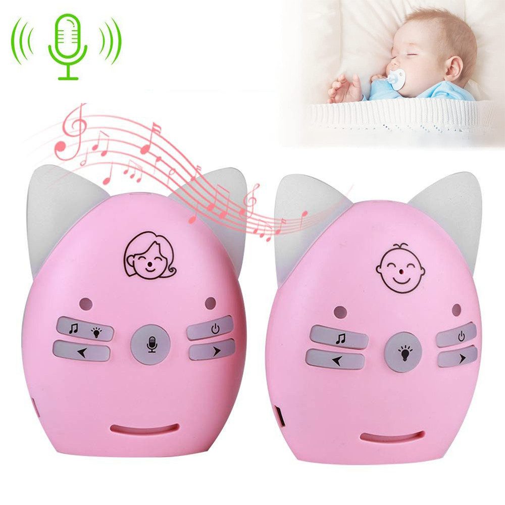 ZEUOPQ Video-Babyphone Babyphone Sprachüberwachung Zwei-Wege-Gegensprechanlage mit