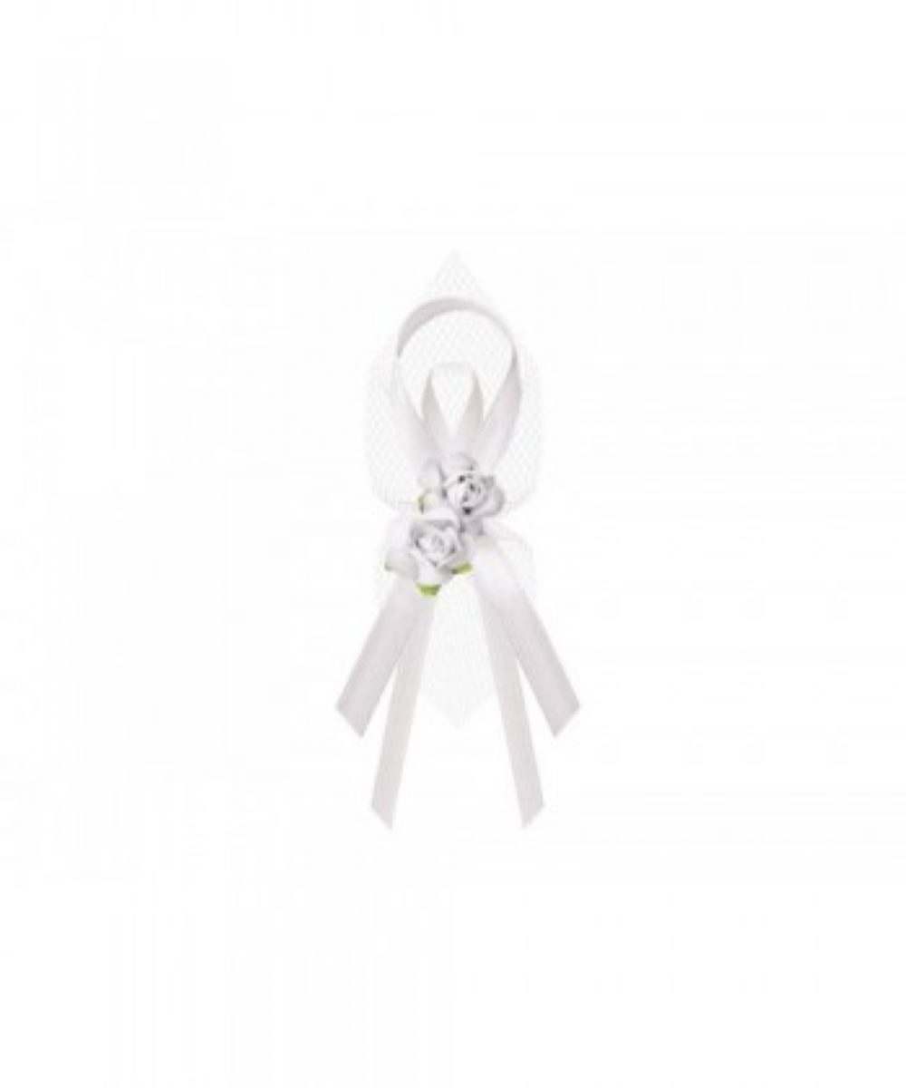 partydeco Hängedekoration Ordensband Hochzeit mit Rosen