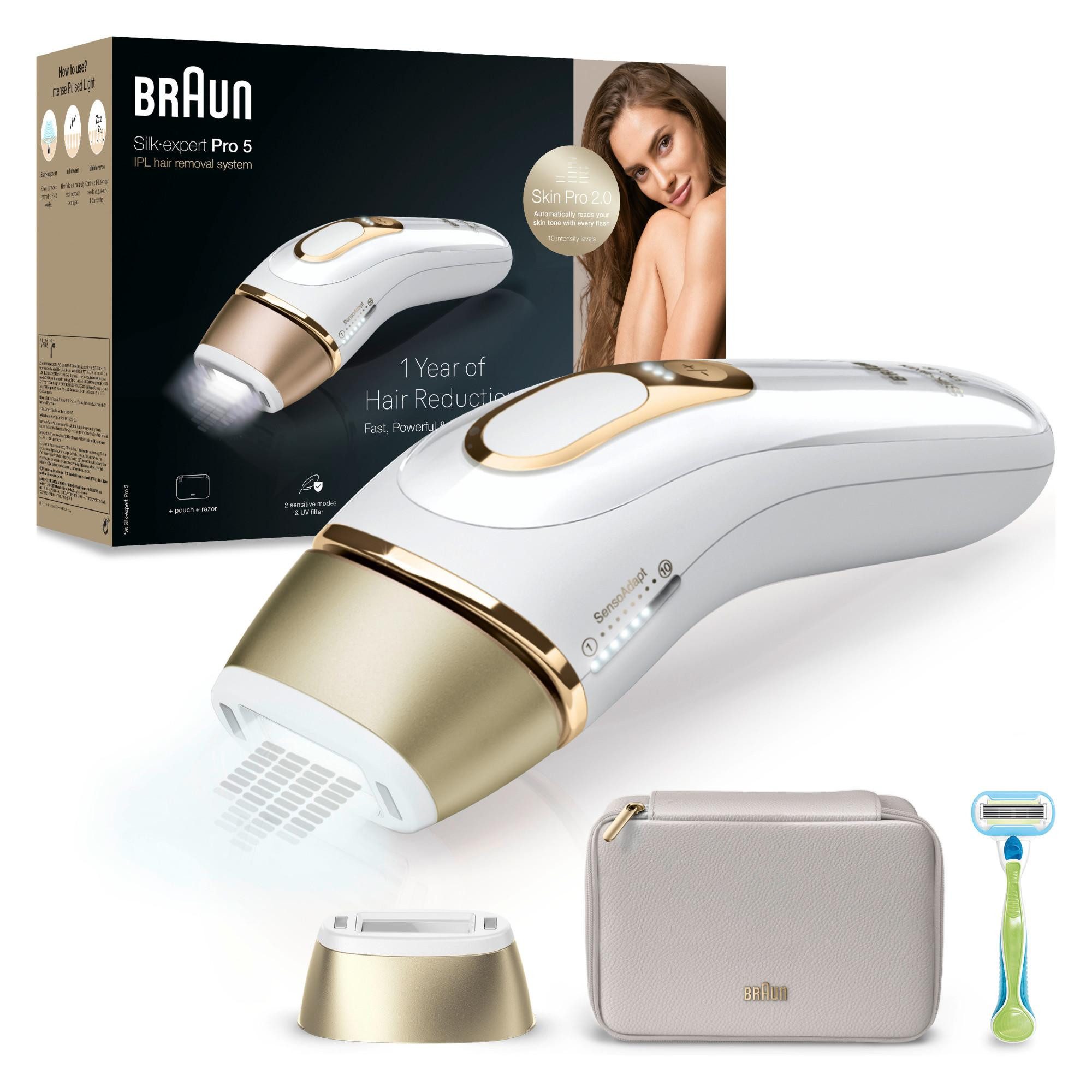 Braun IPL-Haarentferner IPL Haarentferner Silk-expert Pro