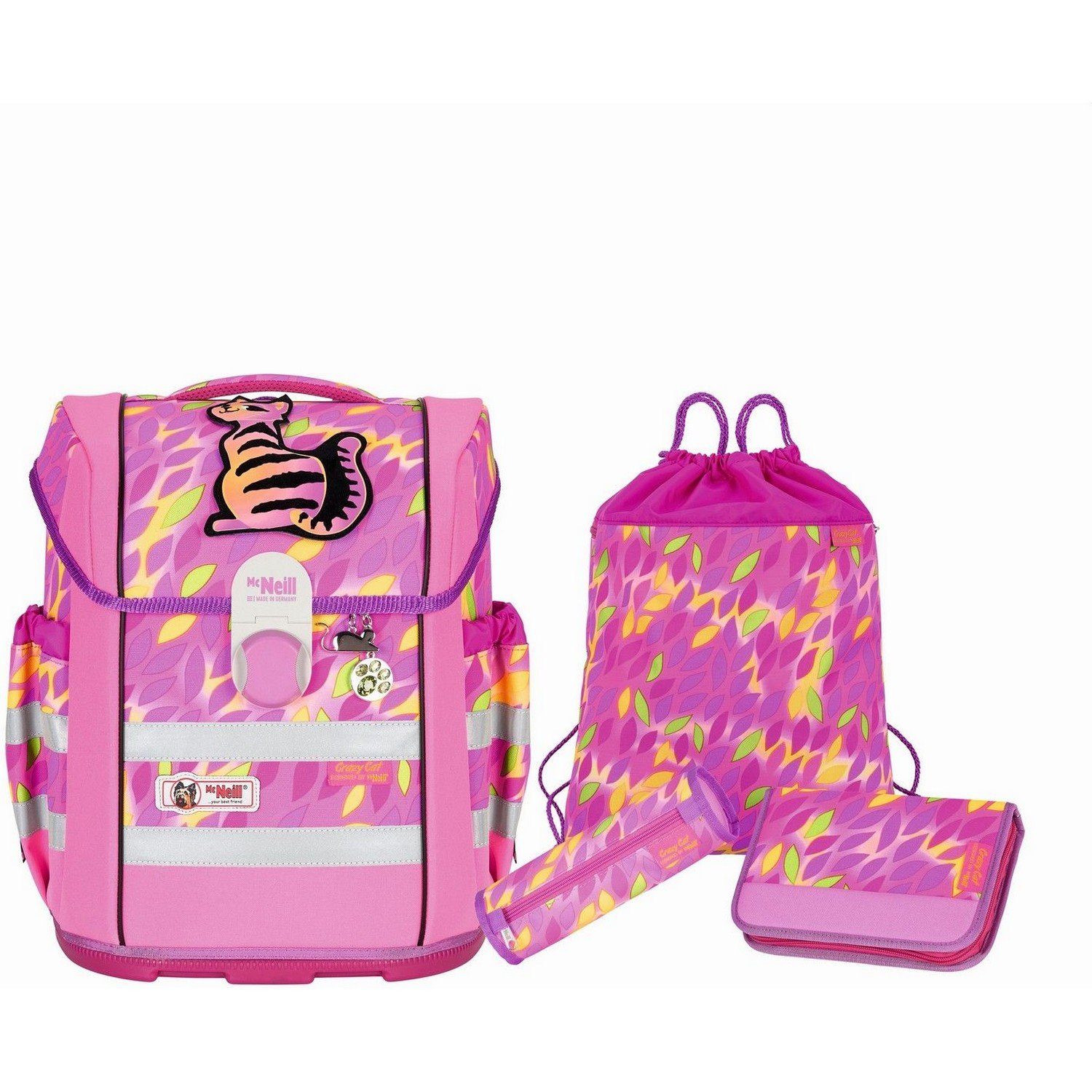 McNeill Schulranzen McNeill Schulranzen-Set 4-tlg Ergo