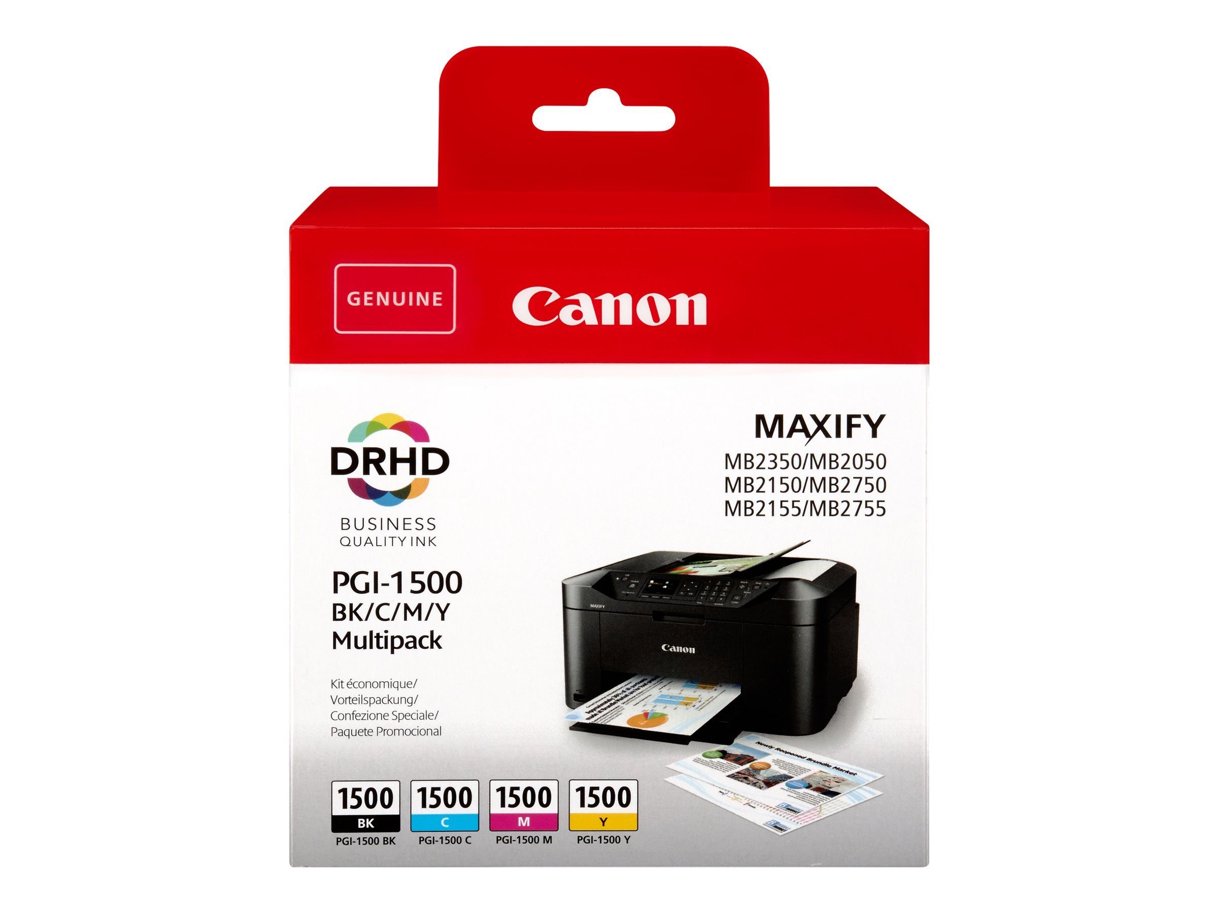 Canon Druckerpatronen Original Canon Multipack PGI-1500