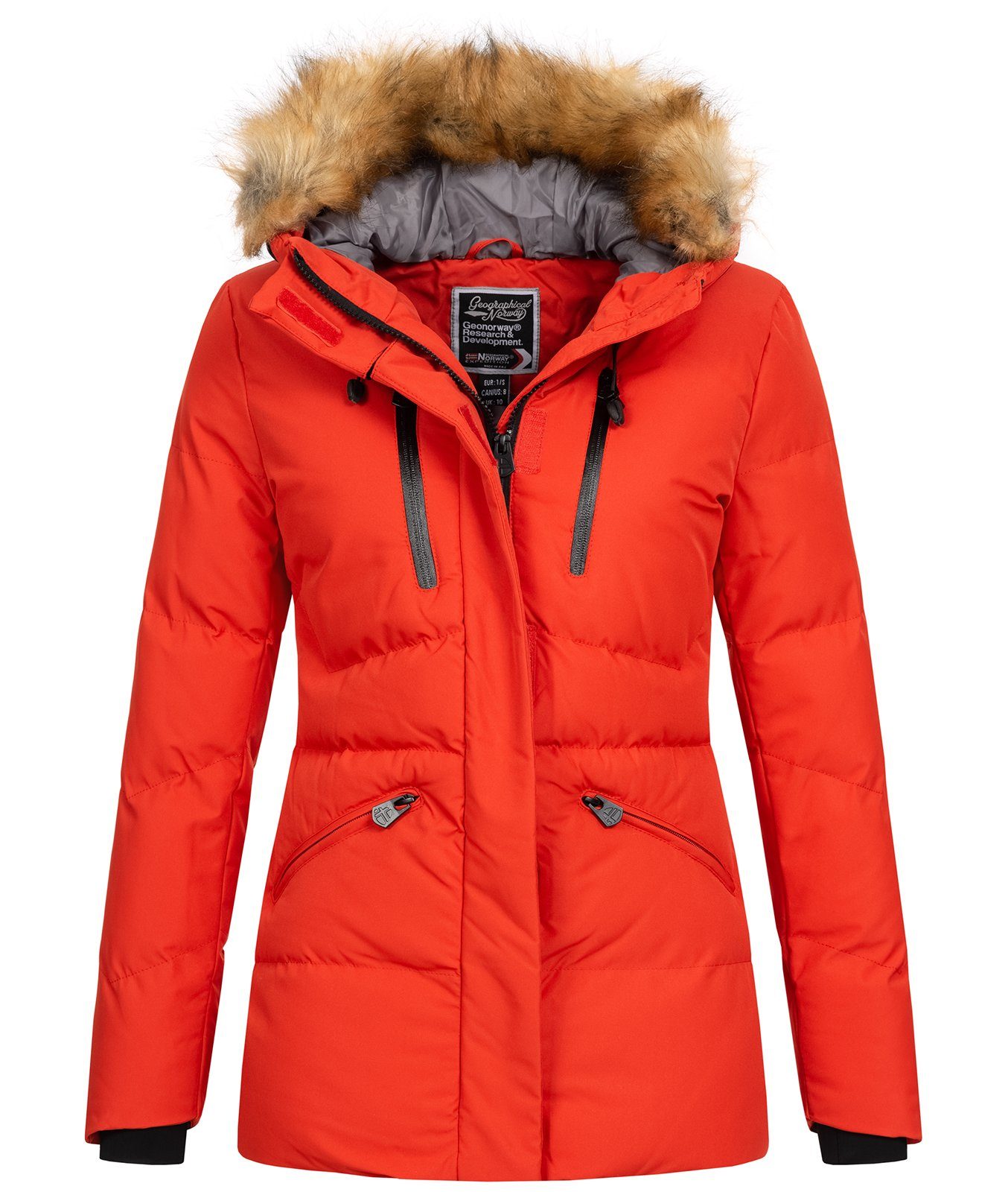 Geographical Norway Winterjacke Damen Winterjacke mit