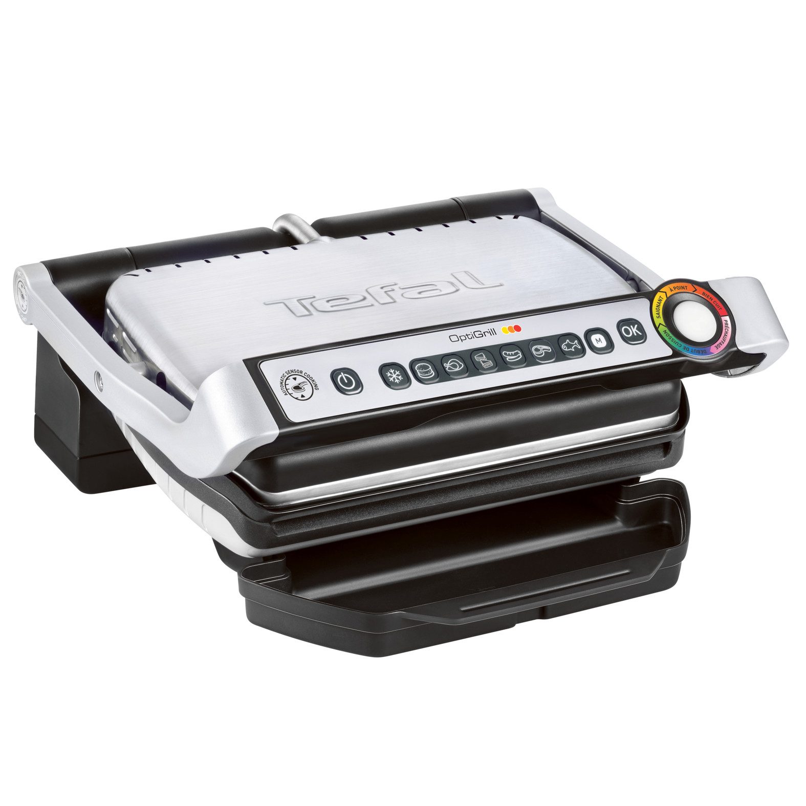 Tefal Kontaktgrill OptiGrill, 6 automatische Programme,