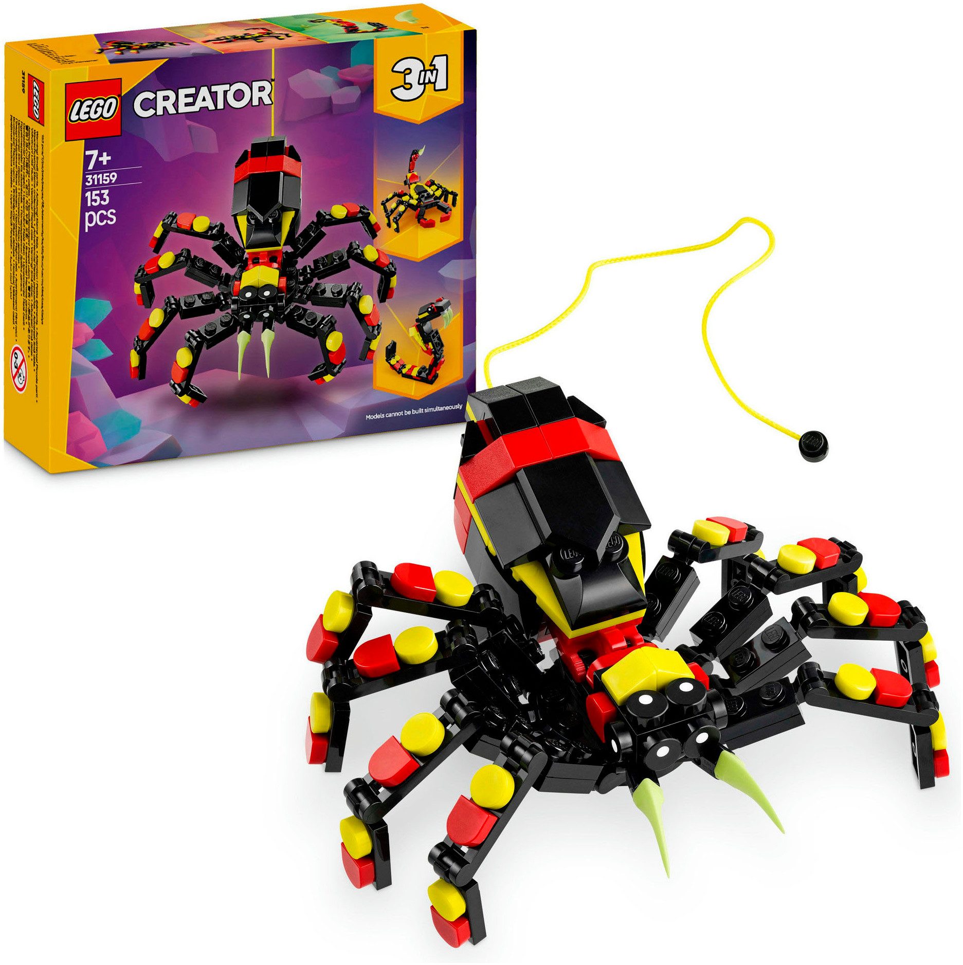 LEGO® Wilde Tiere: Überraschungsspinne (31159), LEGO