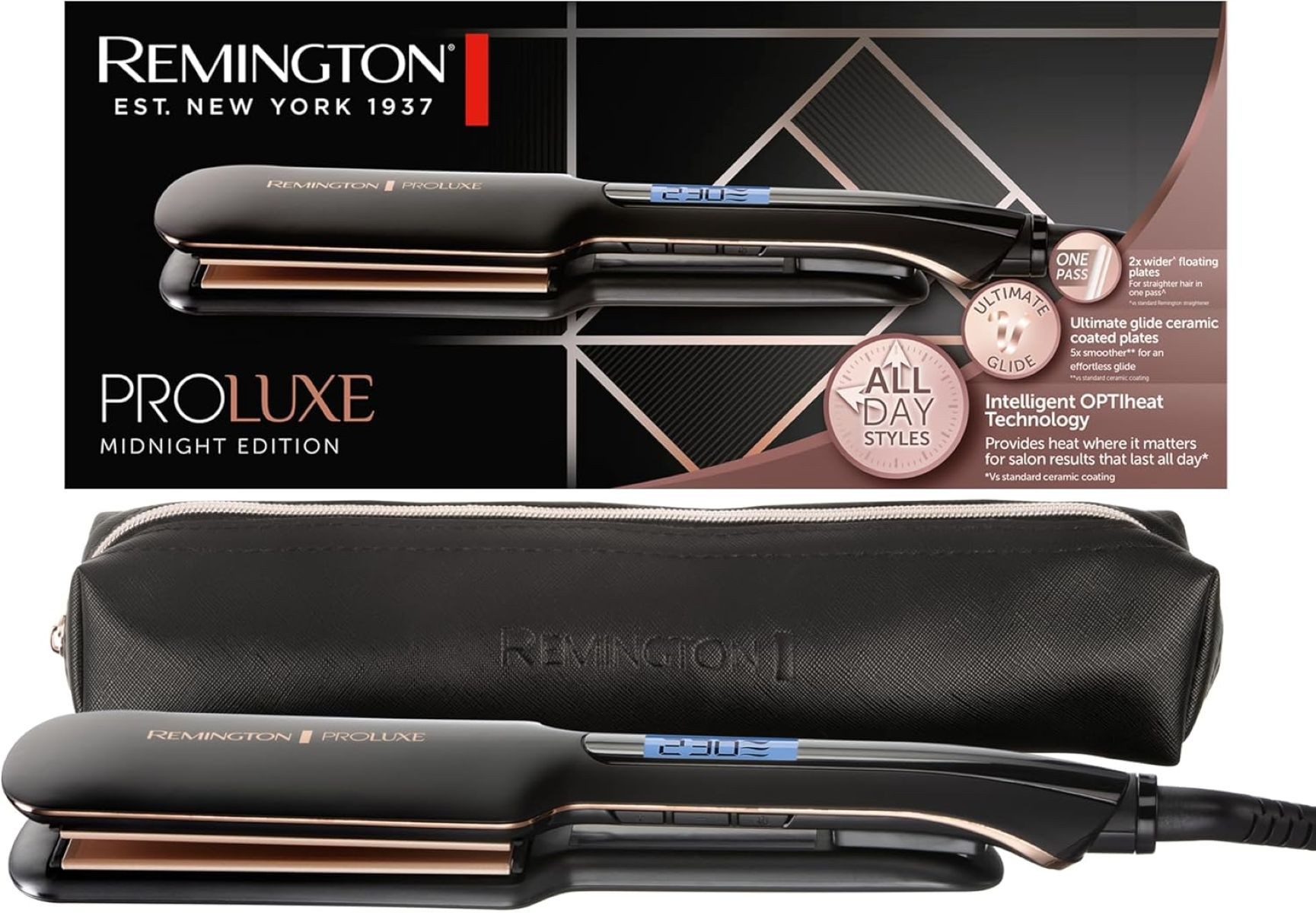 Remington Glätteisen Glätteisen Haarglätter Proluxe S9150B
